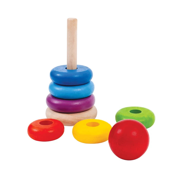 Plan Toys Sortierturm mit Ringen Plan Toys