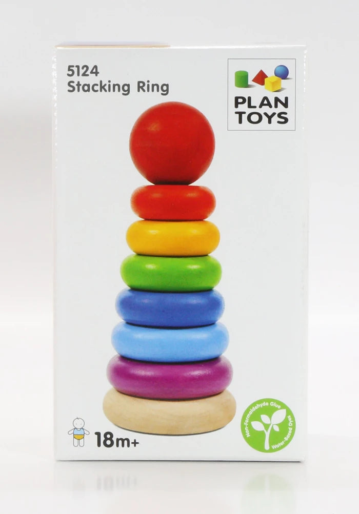 Plan Toys Sortierturm mit Ringen Plan Toys
