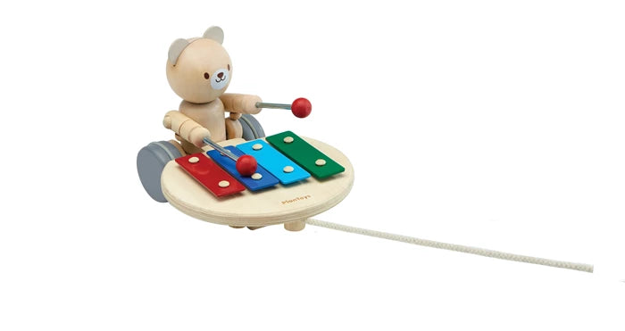 Plan Toys Nachzieh-Musikbär Plan Toys