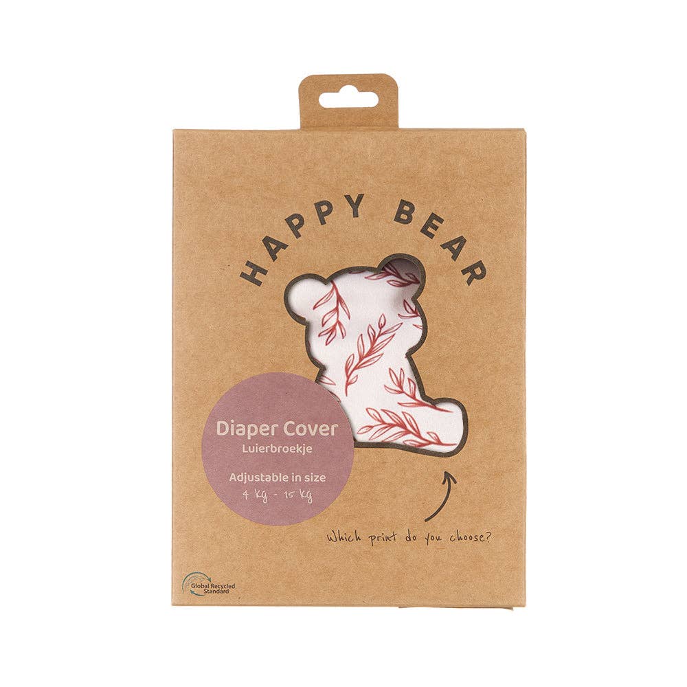 Happy Bear Windelhose | Zweiteilige Stoffwindel - Pocketwindel | Schnappverschlüsse | Twiggy HappyBear Diapers