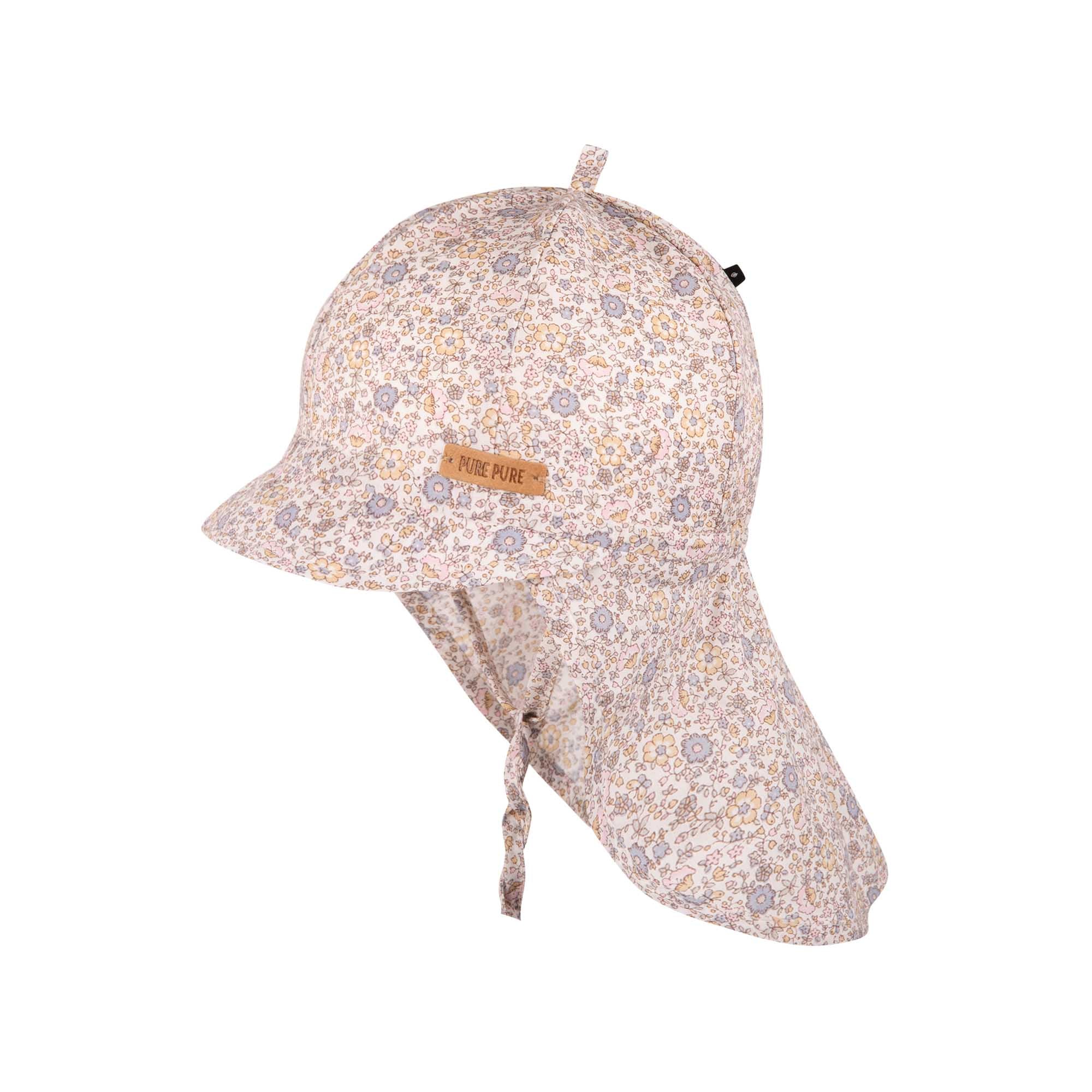 PurePure Sonnenhut Mini Nackenschutz - rosa/beige purepure