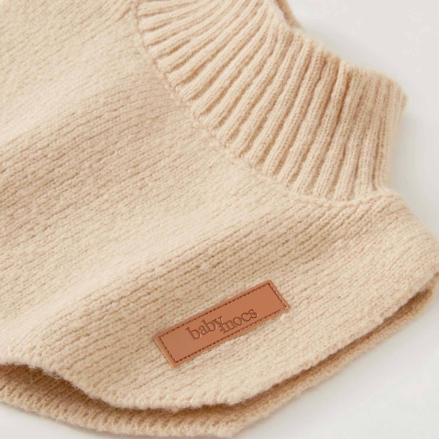 Halsschmeichler aus Bio-Baumwolle Erwachsene - beige BabyMocs