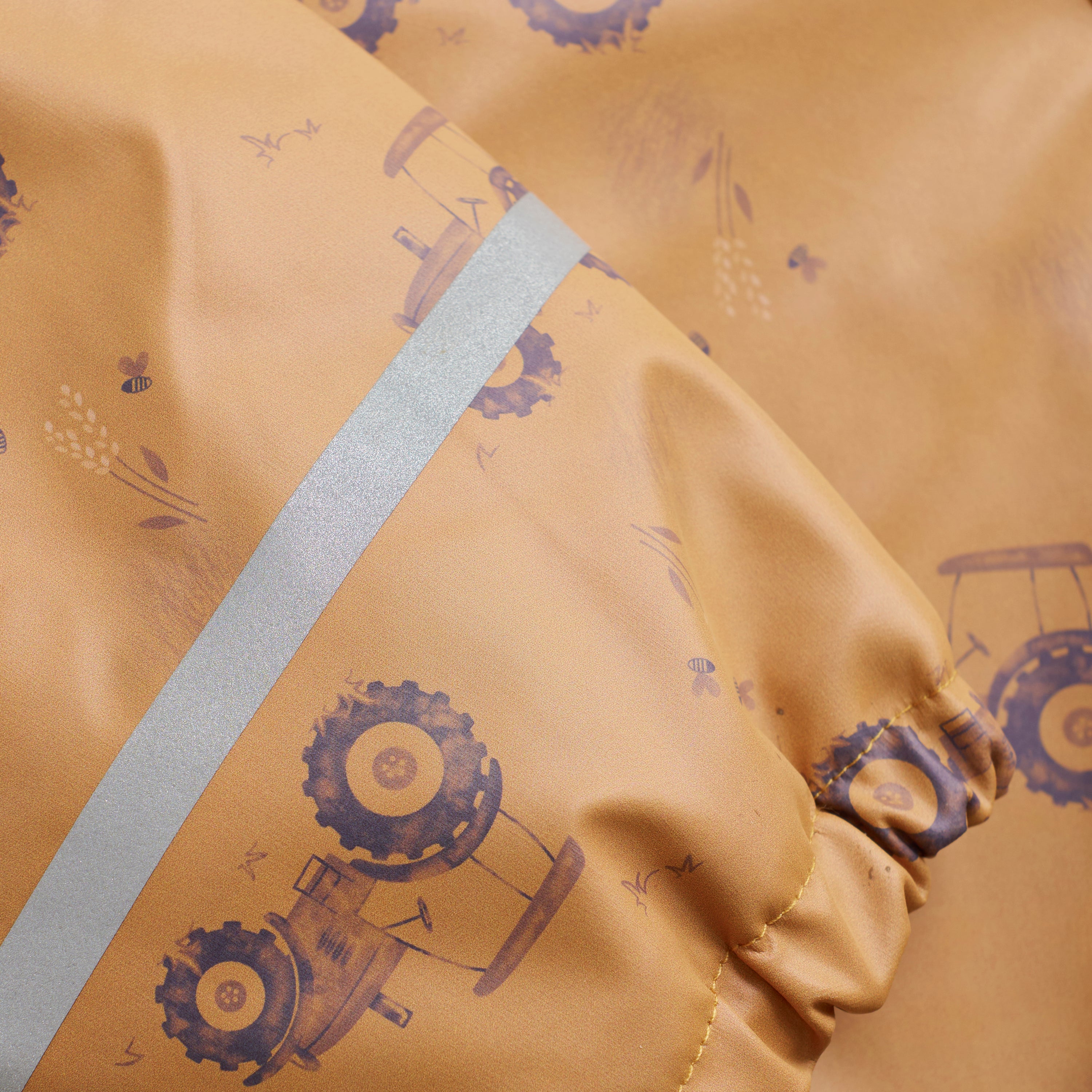 gefütterter Regenoverall CeLaVi - Traktor / Apple Cinnamon CeLaVi