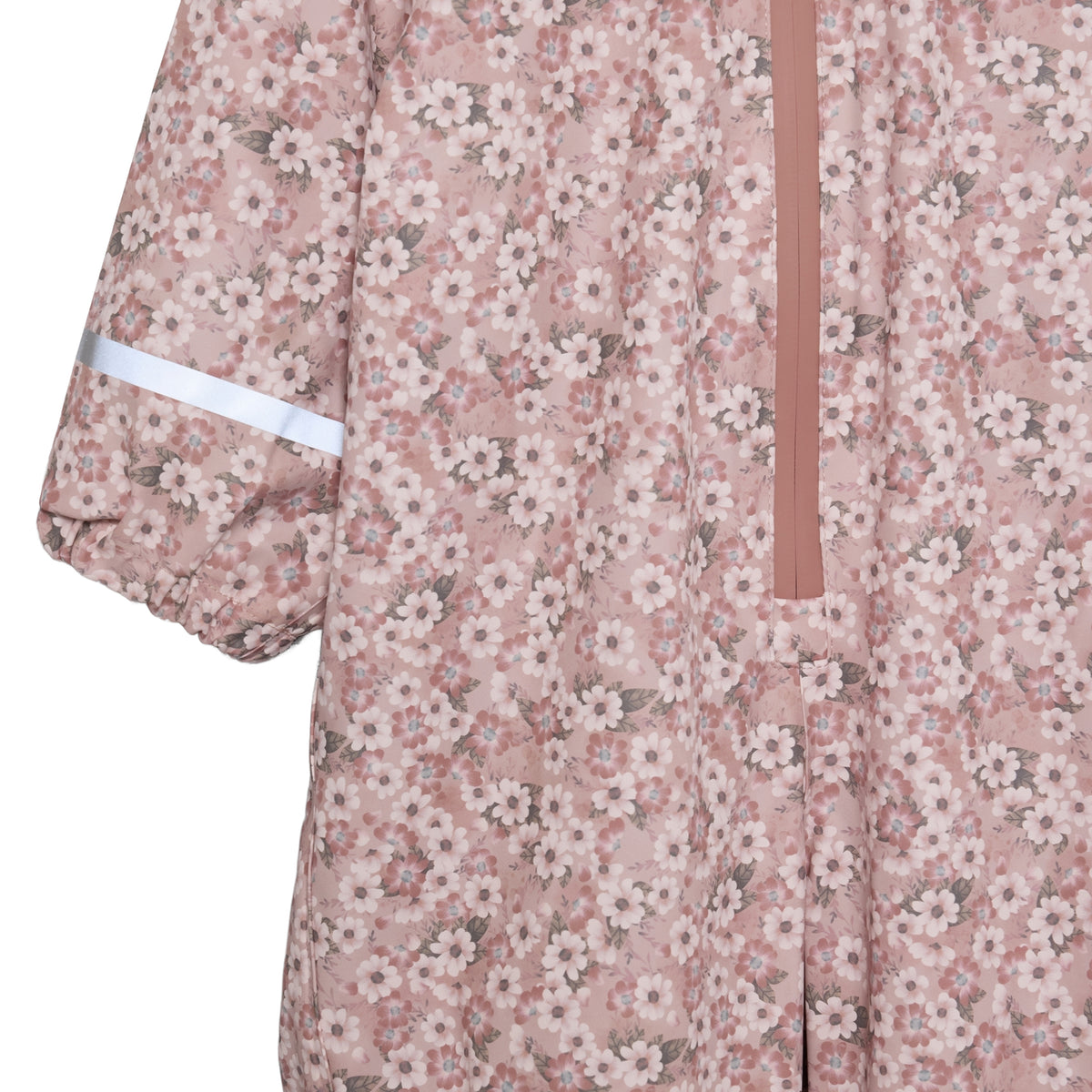 gefütterter Regenoverall CeLaVi - Blumen/Shadow Gray CeLaVi