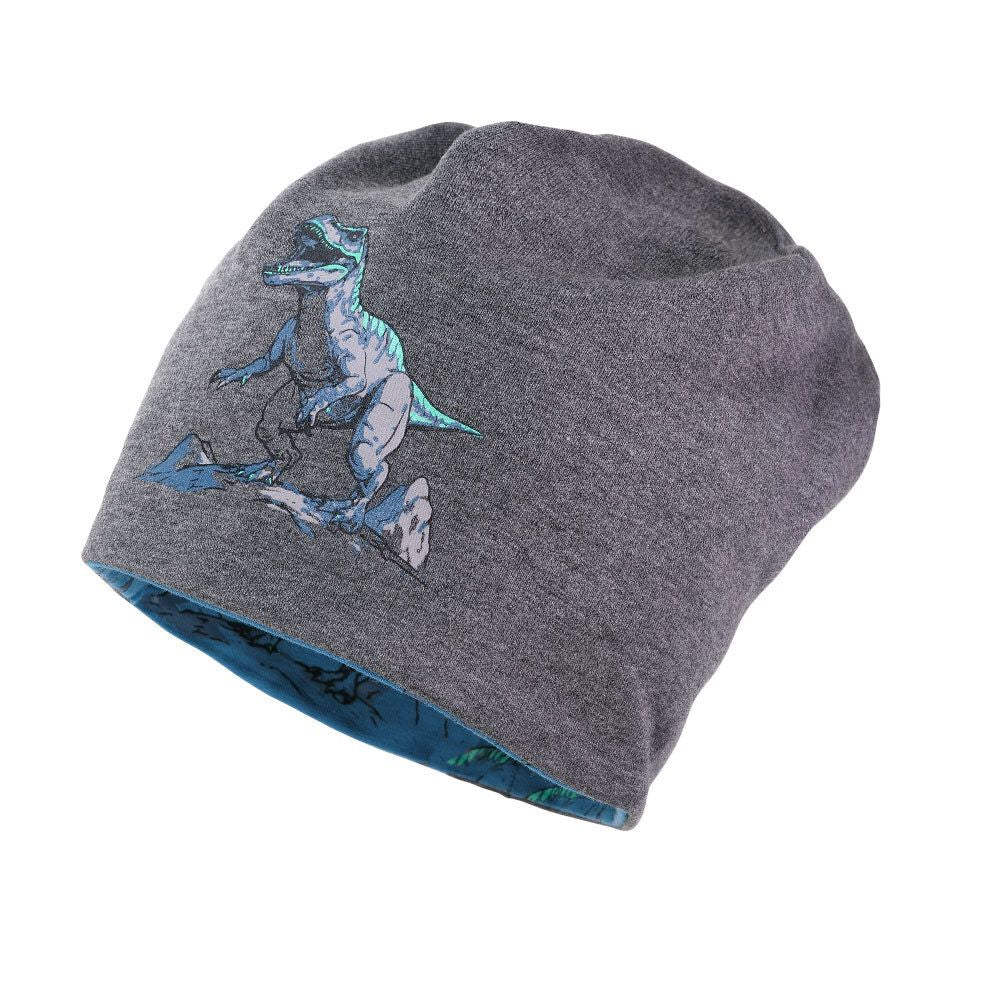 Maximo KIDS BOY-Beanie Dinosaurier- cordblau maximo