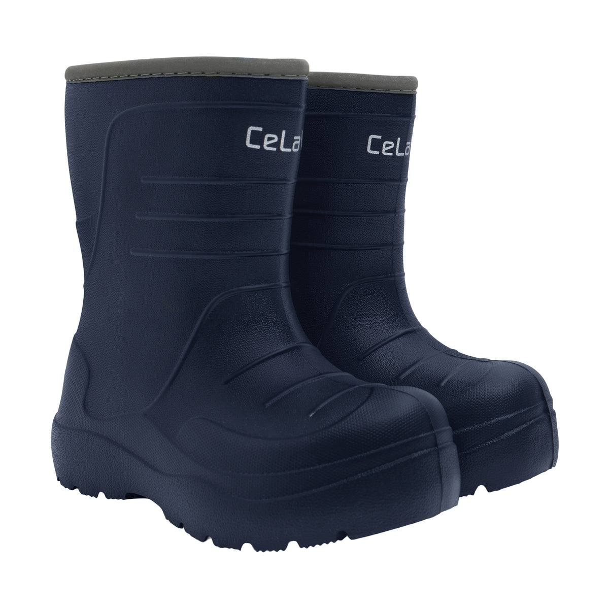 gefütterte Winter(gummi)stiefel - schwarz - neue Ausführung CeLaVi