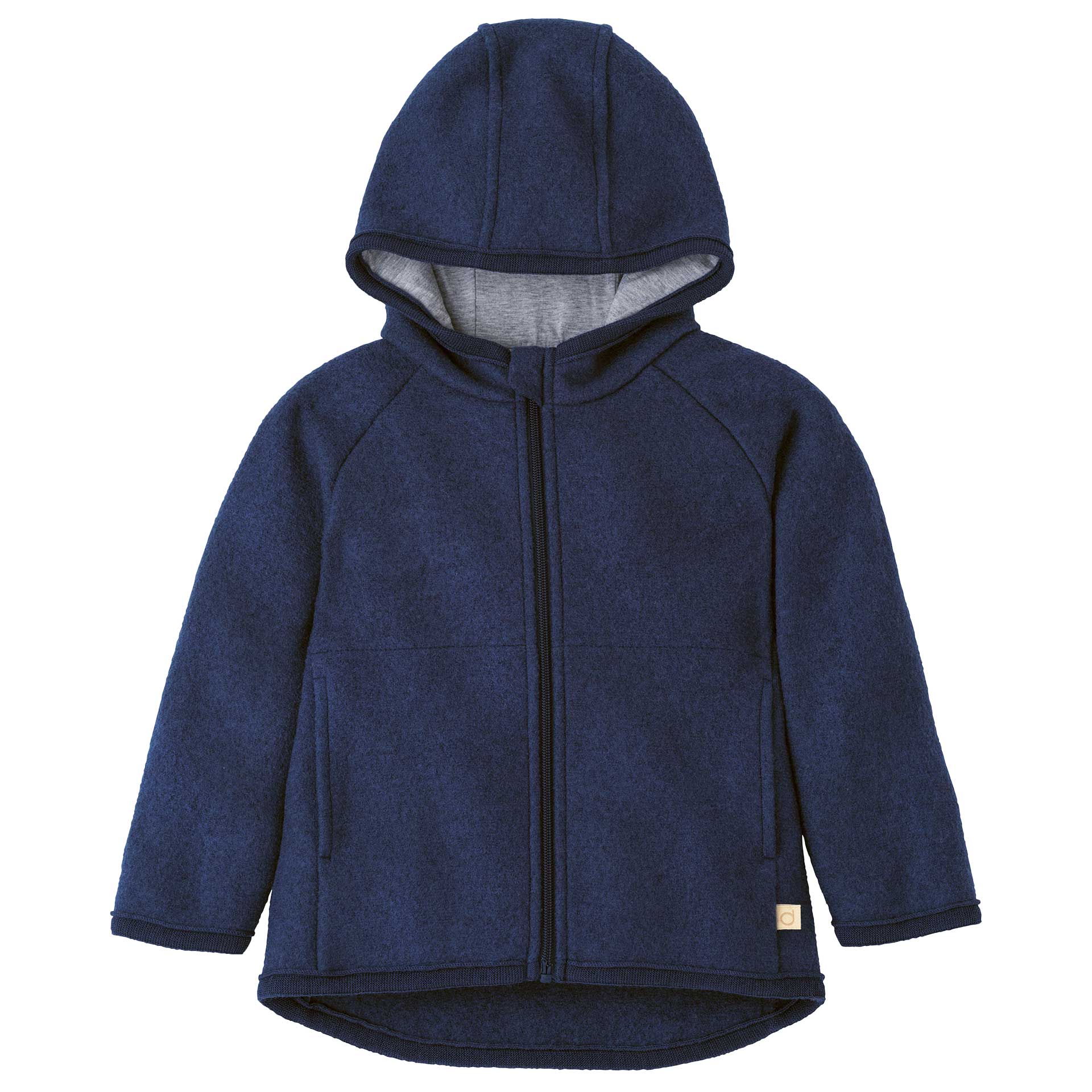 Disana Walk-Jacke mit Reissverschluss - Indigo Disana