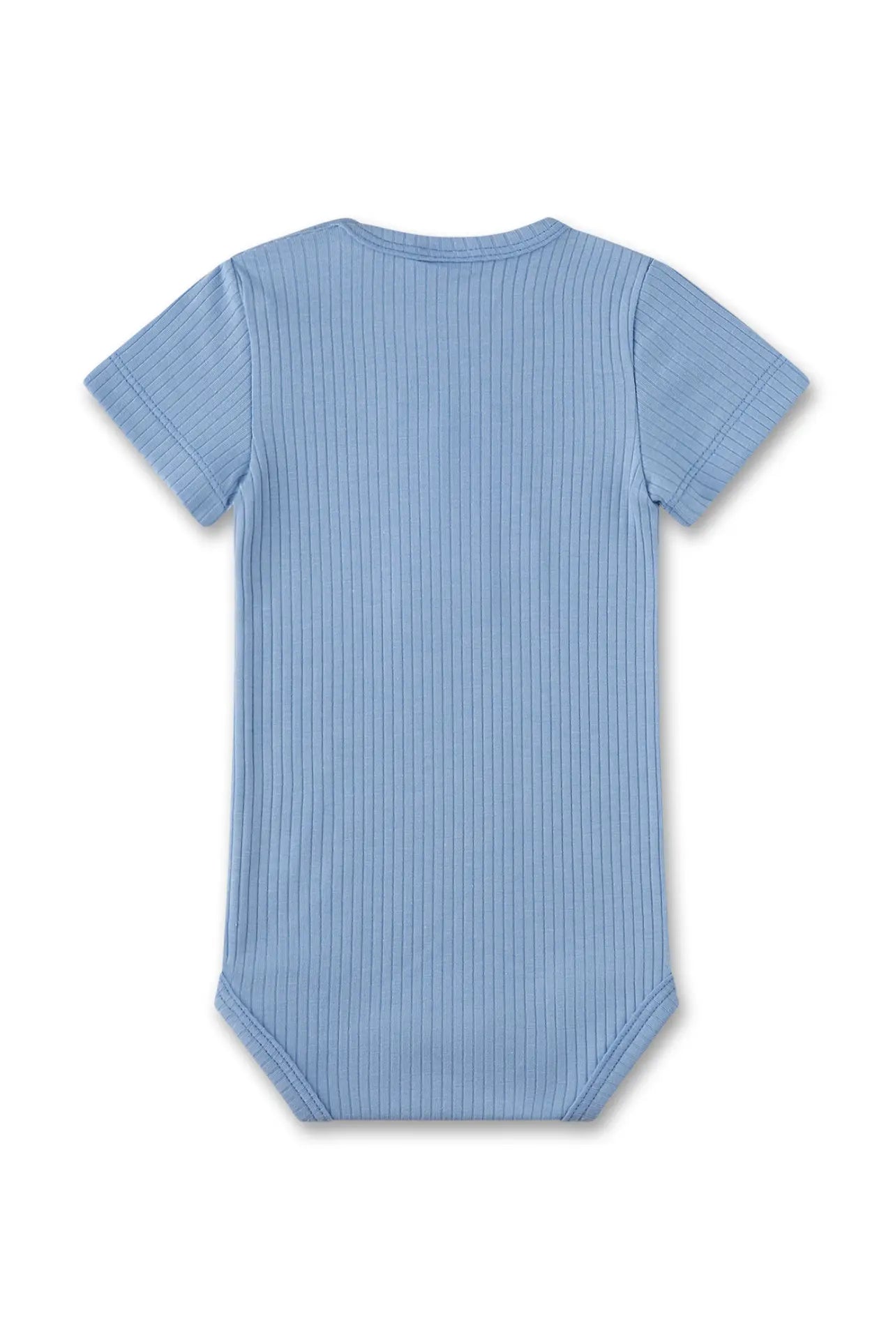Sanetta Baby-Body kurzarm blau Affe Sanetta