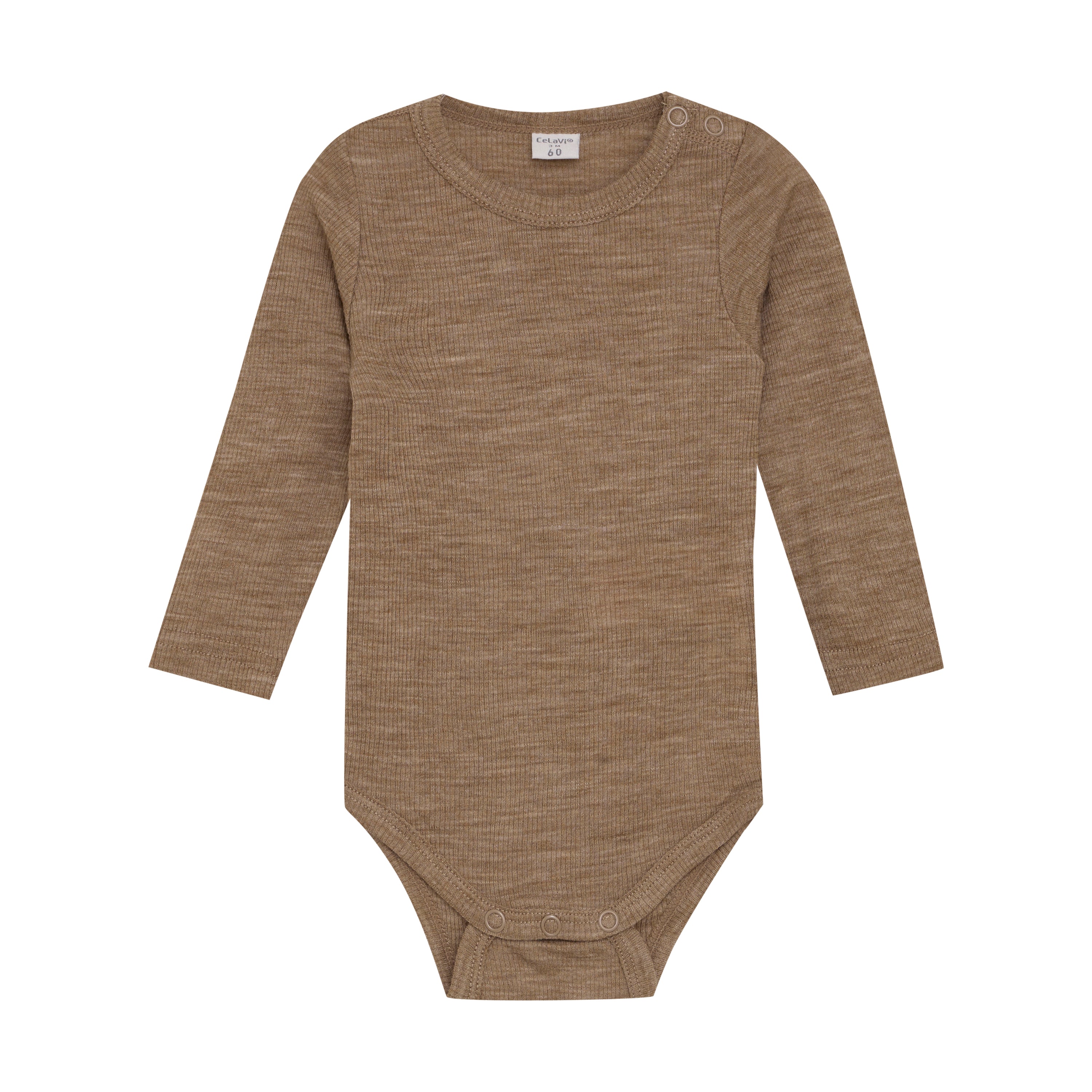 CeLaVi Ripp-Wollbody - Cocoa Cream CeLaVi