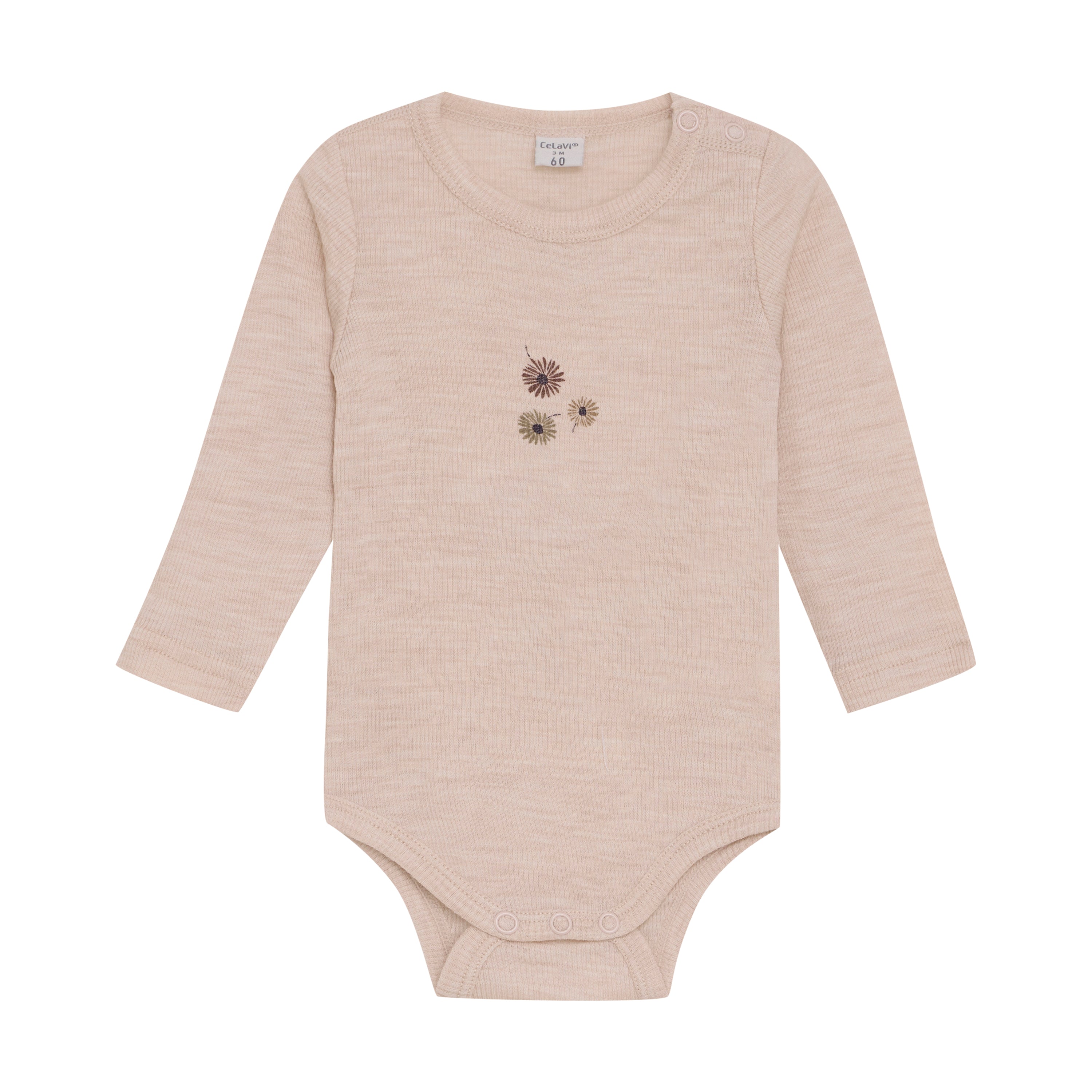CeLaVi Ripp-Wollbody - Rose Dust CeLaVi
