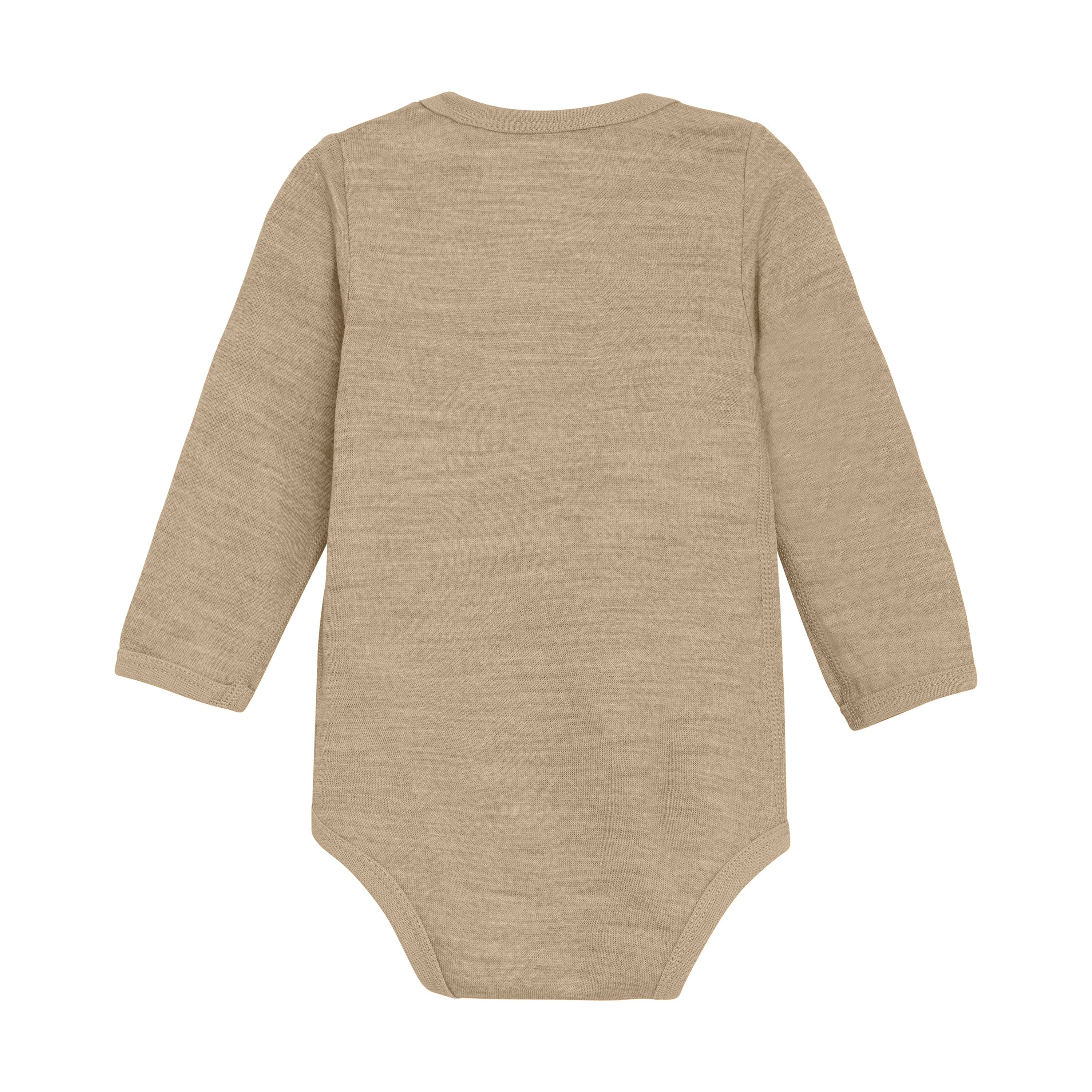 CeLaVi Langarm-Body Wolle/Bambusviskose - Savannah Tan CeLaVi