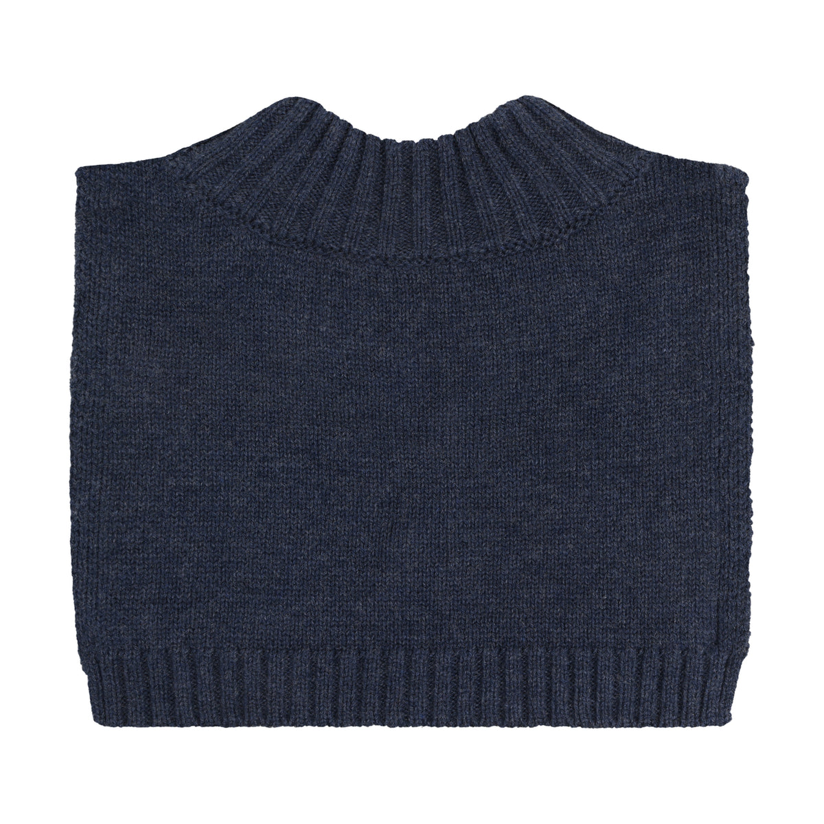 CeLaVi gestrickter Halswärmer aus Wolle - Dunkelblau CeLaVi