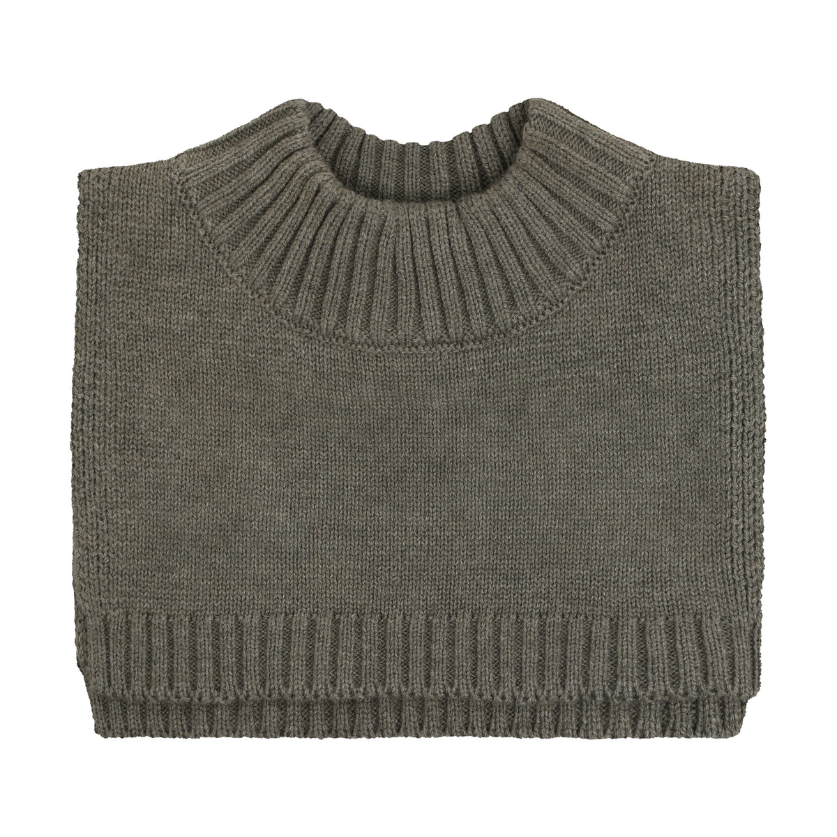 CeLaVi gestrickter Halswärmer aus Wolle - Khaki CeLaVi