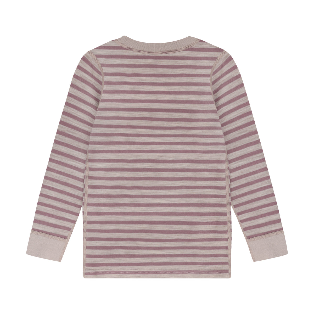 CeLaVi Kinder-Langsarmshirt aus Merinowolle und Viskose aus Bambus- Traube mit Streifen CeLaVi