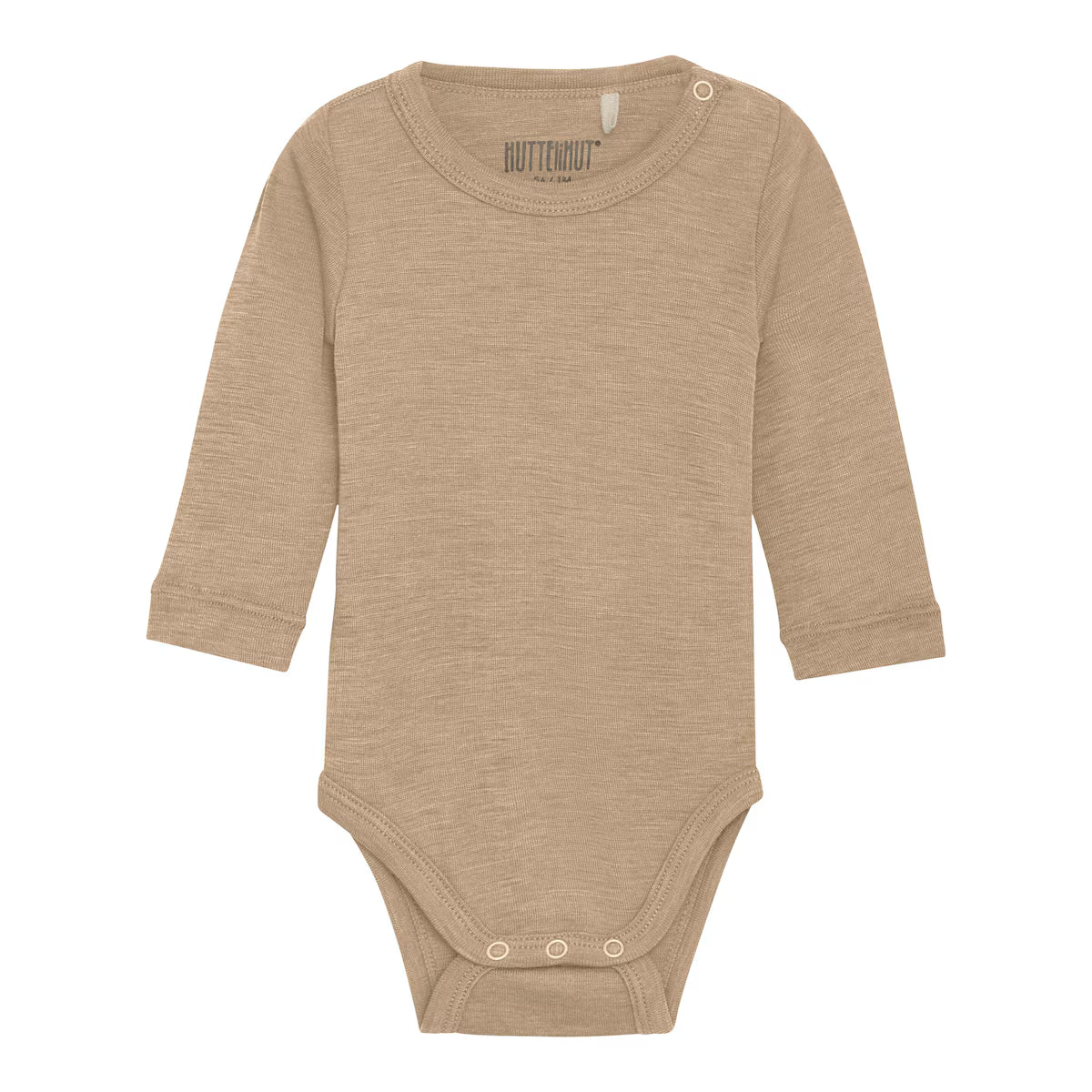 Huttelihut Wolle-Seide Body - light taupe Huttelihut