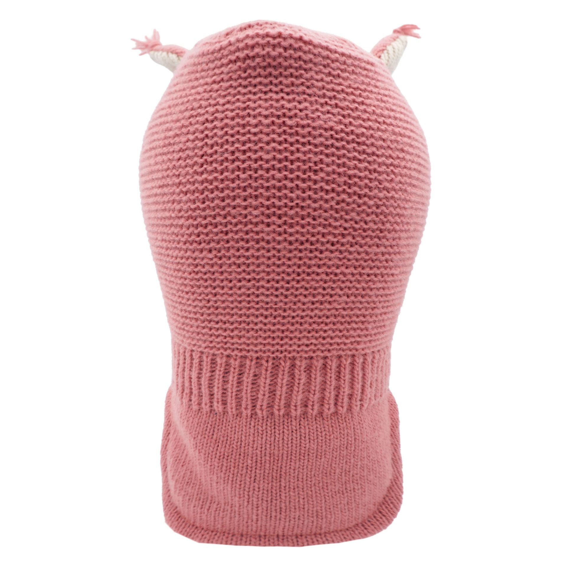 Maximo MINI GIRL-Schlupfmütze, Eichhörnchen, Quasten- lachsrosa maximo