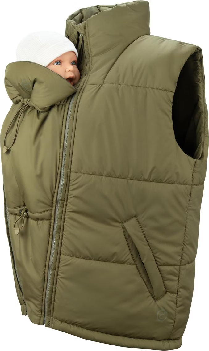 Mamalila Weste / Gilet - khaki Familienbande