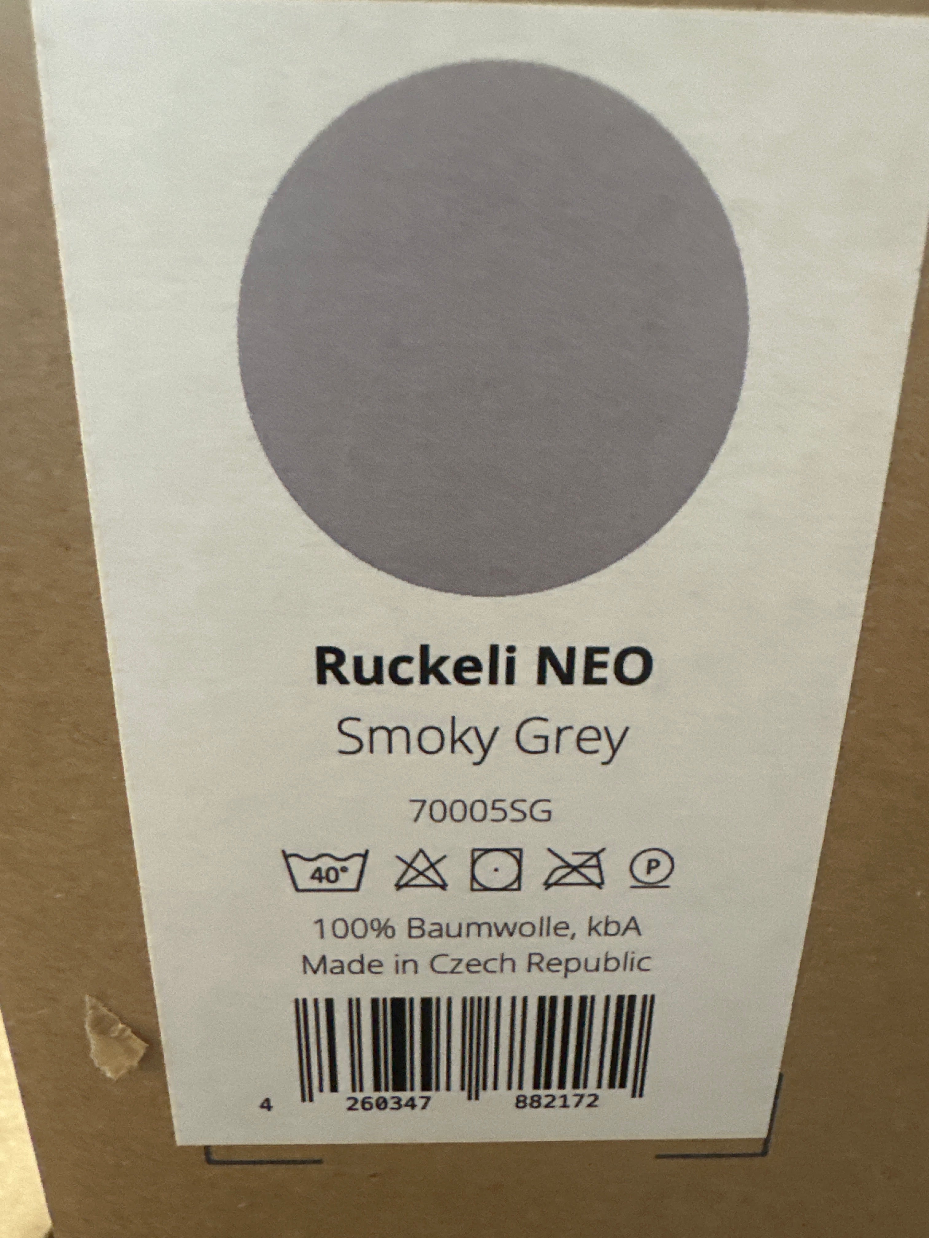Ruckeli NEO Babytrage -smokey grey Ruckeli