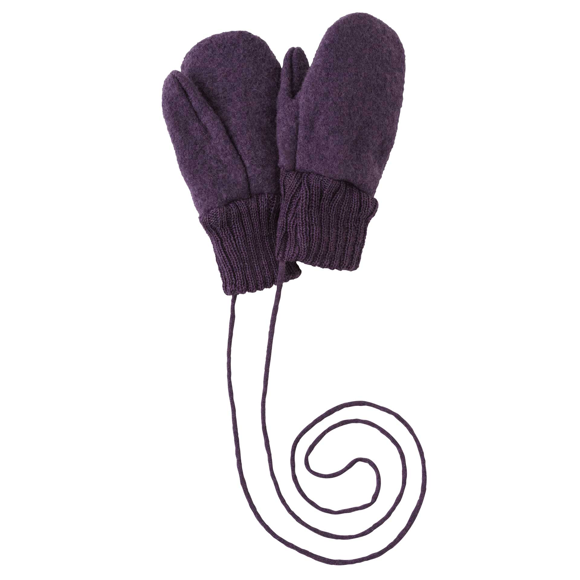 Disana Walk-handschuhe - Aubergine Disana