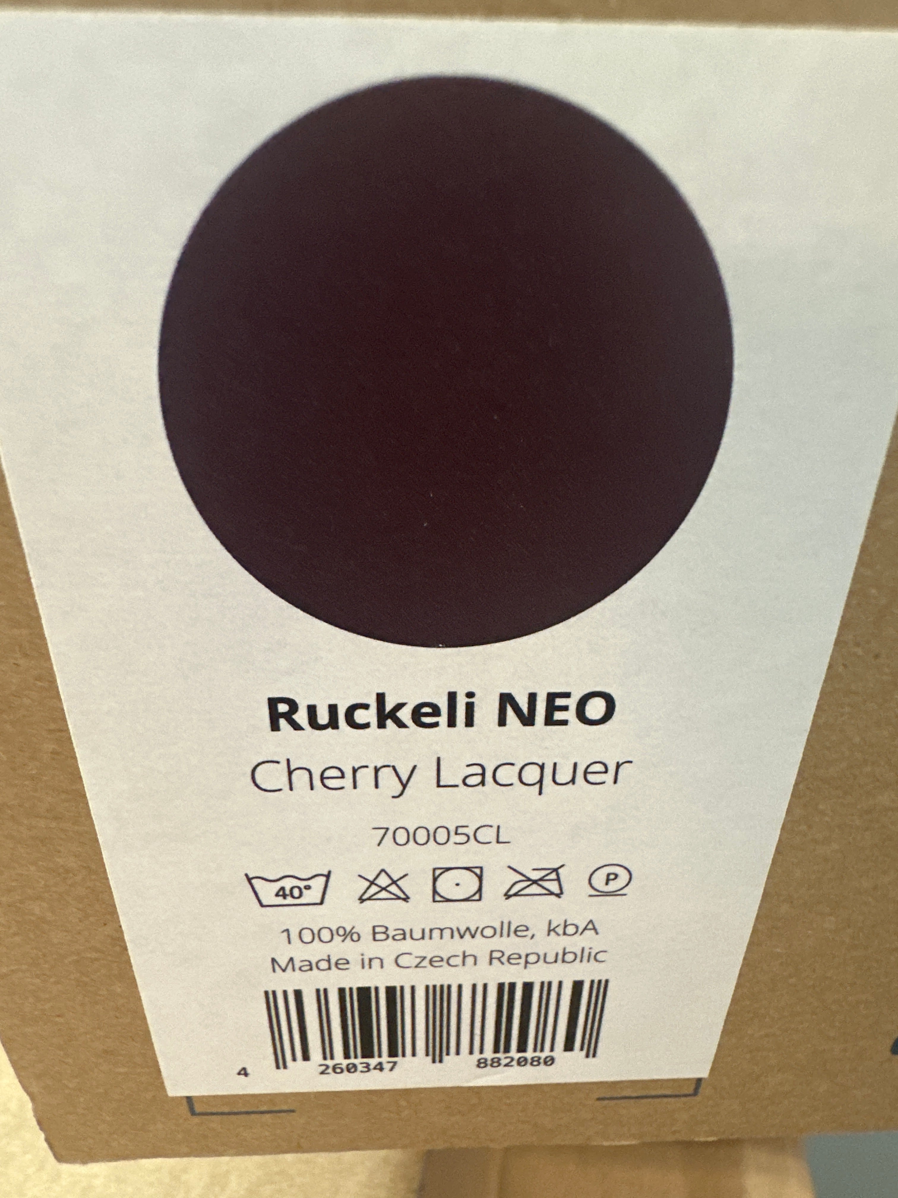 Ruckeli NEO Babytrage - cherry lacquer Ruckeli