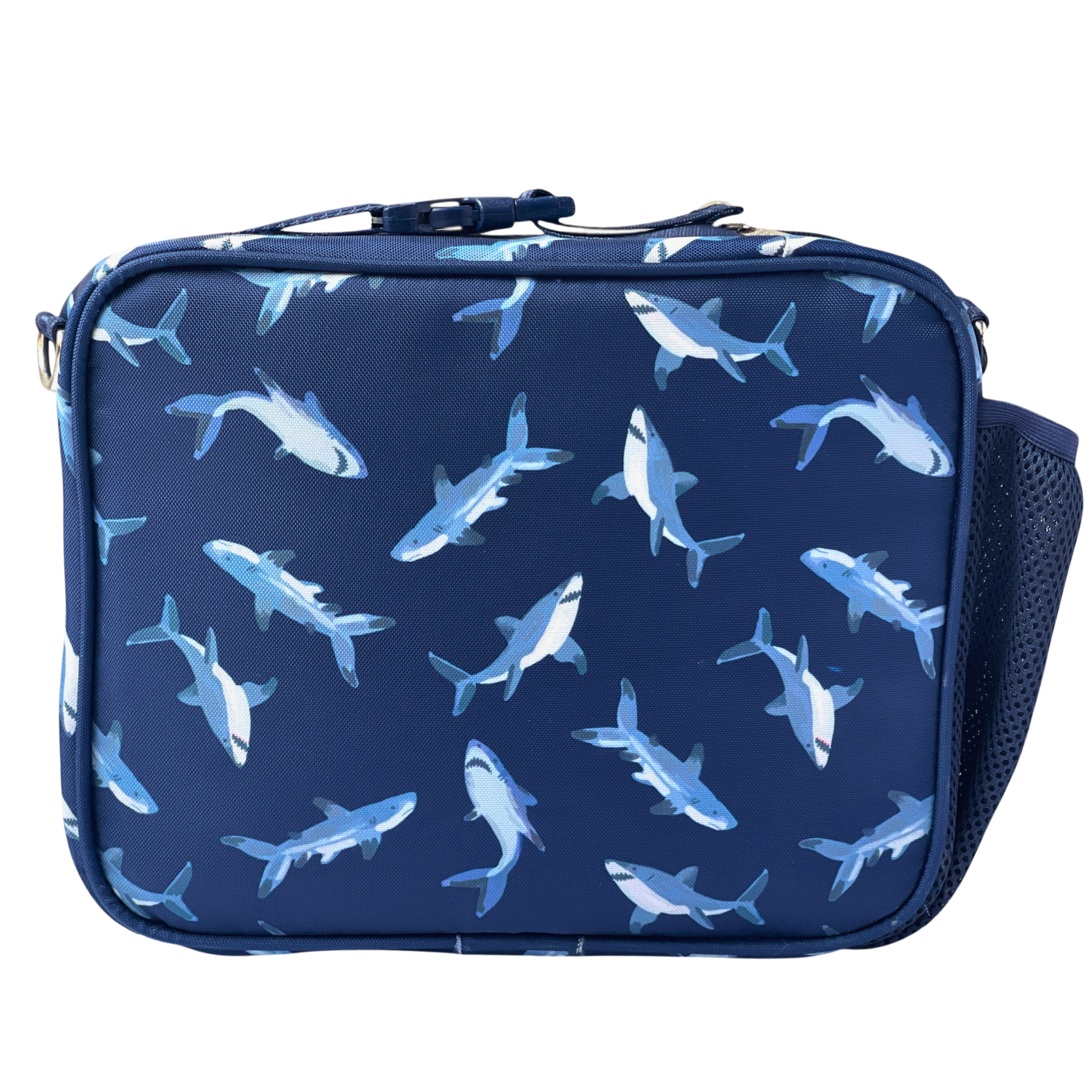 Yumbox Classic Lunch Bag – Isolierte & wasserabweisende Brotdose-Tasche mit 3 Trageoptionen - Hai Yumbox