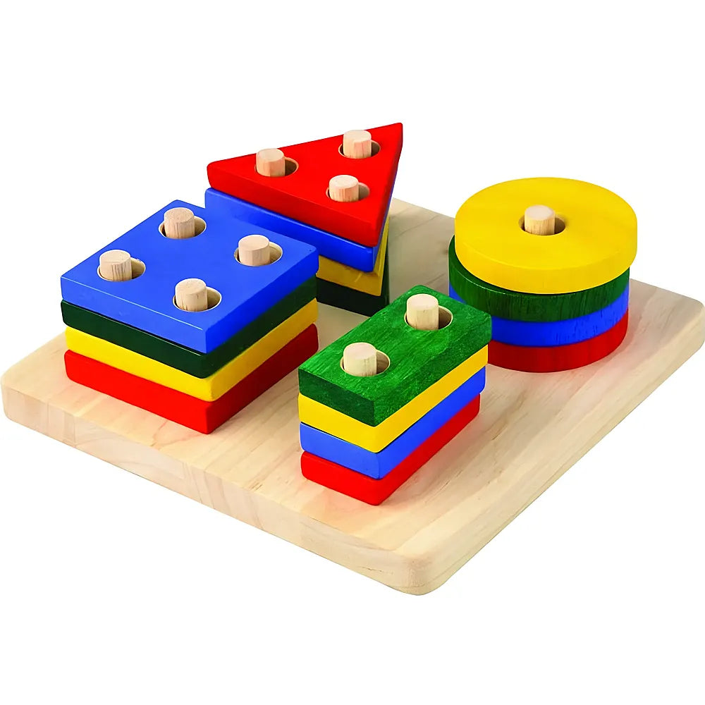 Plan Toys Geometrisches Sortierbrett Plan Toys
