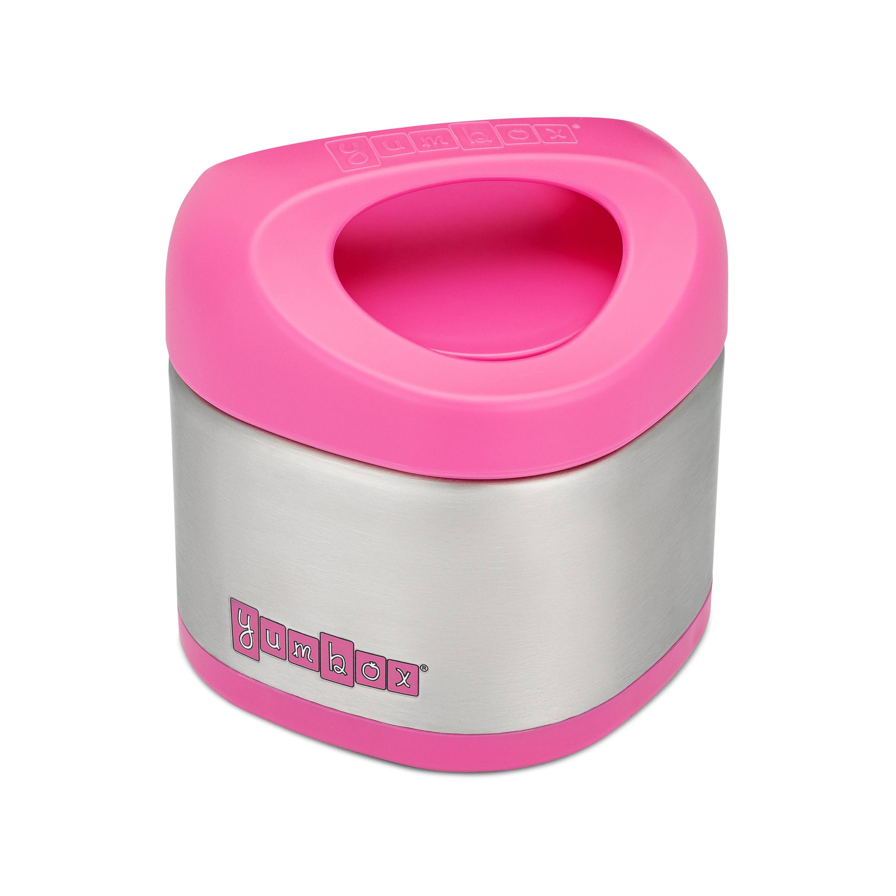 Yumbox Cubi Thermo-Essensbehälter für Kinder - Einfach zu tragen und zu öffnen, 10 oz - Beerenpink Yumbox