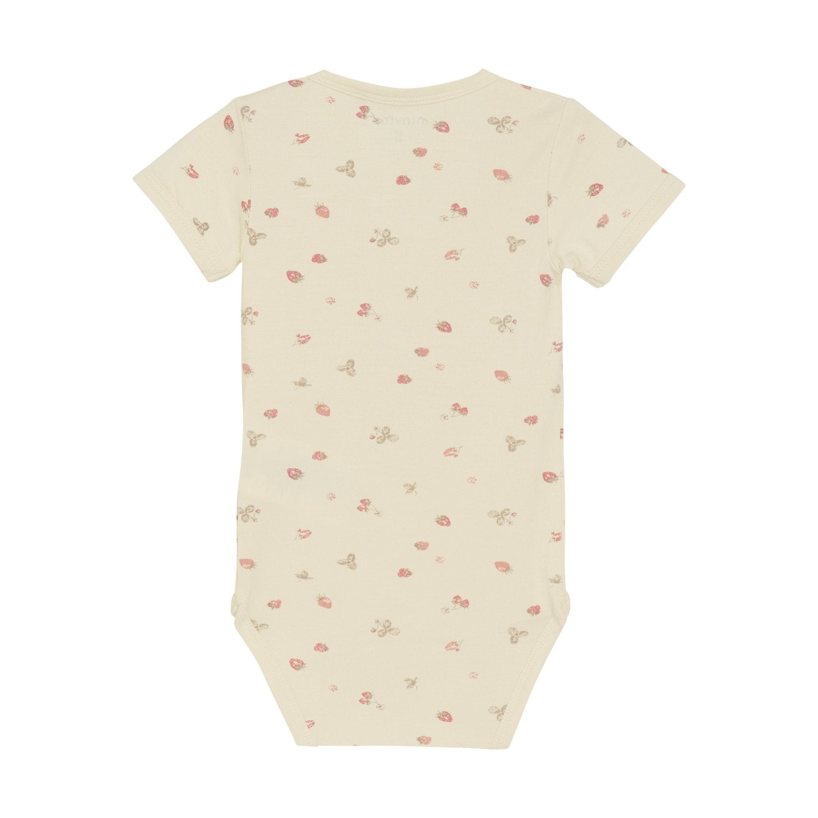 Minymo Bambusbody kurzarm - Strawberry Ice Minymo