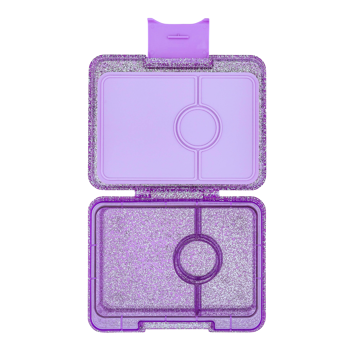 Yumbox Snack - Kleine Bento-Lunchbox: Glitter Princess Purple Yumbox