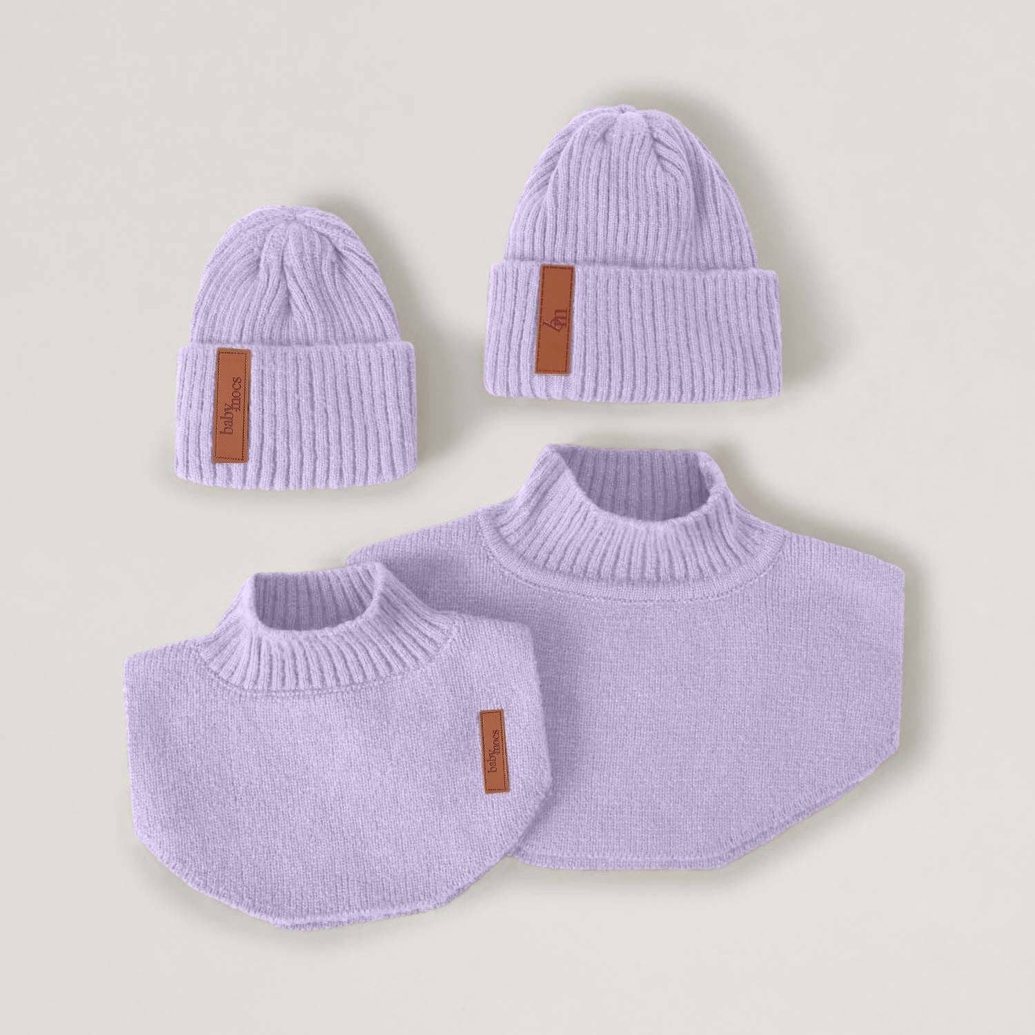 Halsschmeichler aus Bio-Baumwolle Kind - karamell BabyMocs
