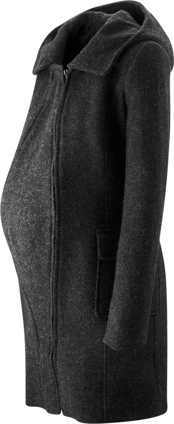 Mamalila Kapuzen-Tragemantel Vienna - Anthrazit Familienbande