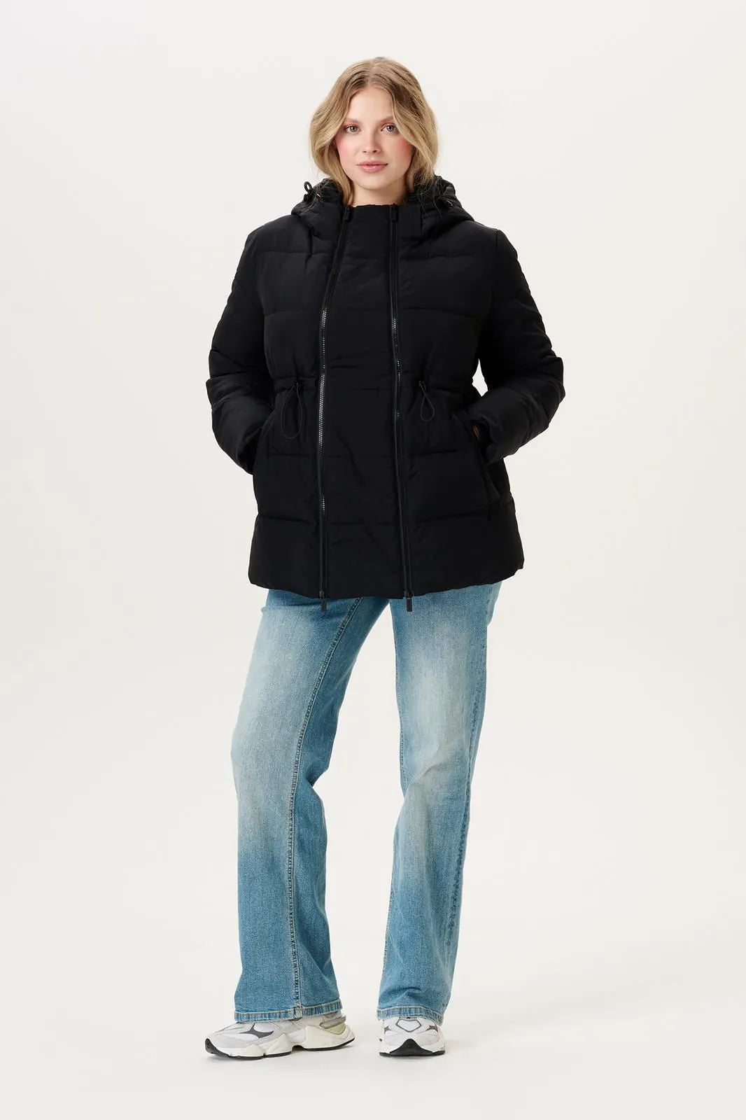Noppies Umstands- und Tragejacke kurz Winter - schwarz Noppies