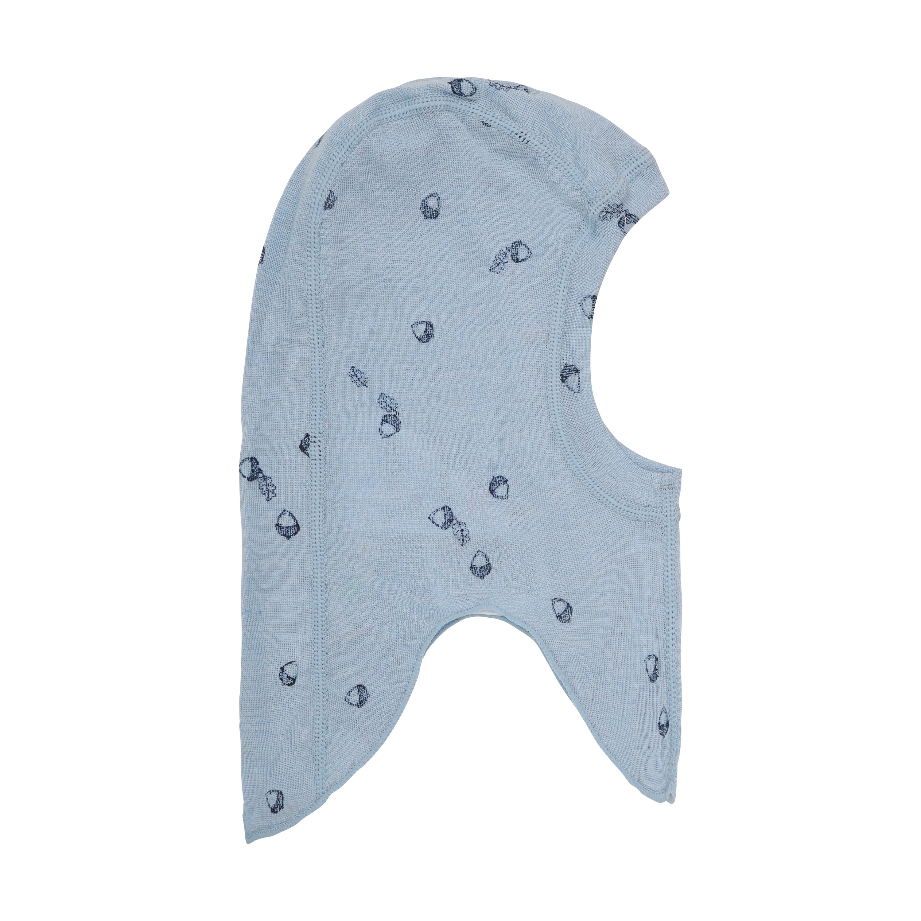 Fixoni Woll-Seide Sturmhaube - blue fog fixoni