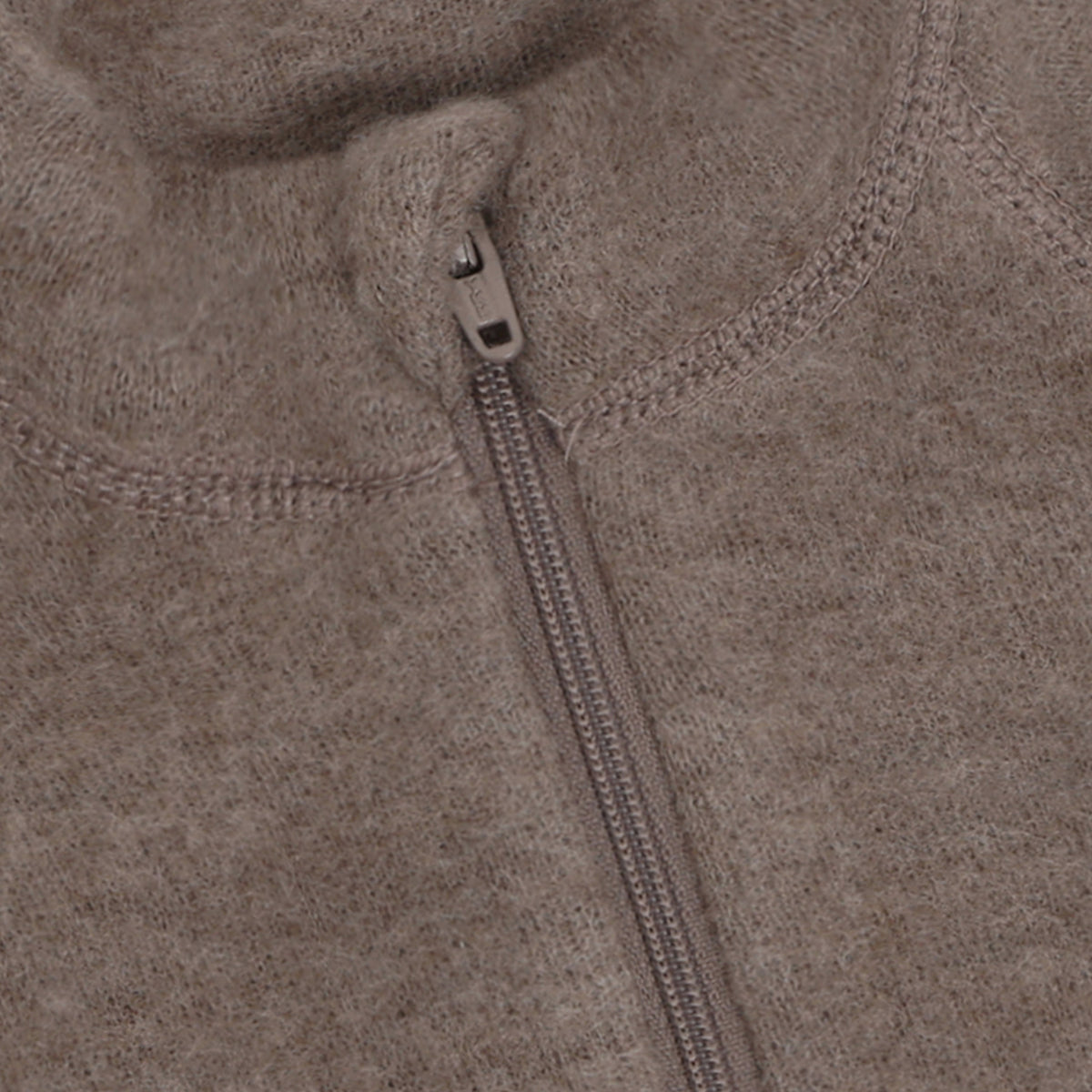 CeLaVi Softwolle Jacke aus 100 % Merinowolle - Walnuss CeLaVi