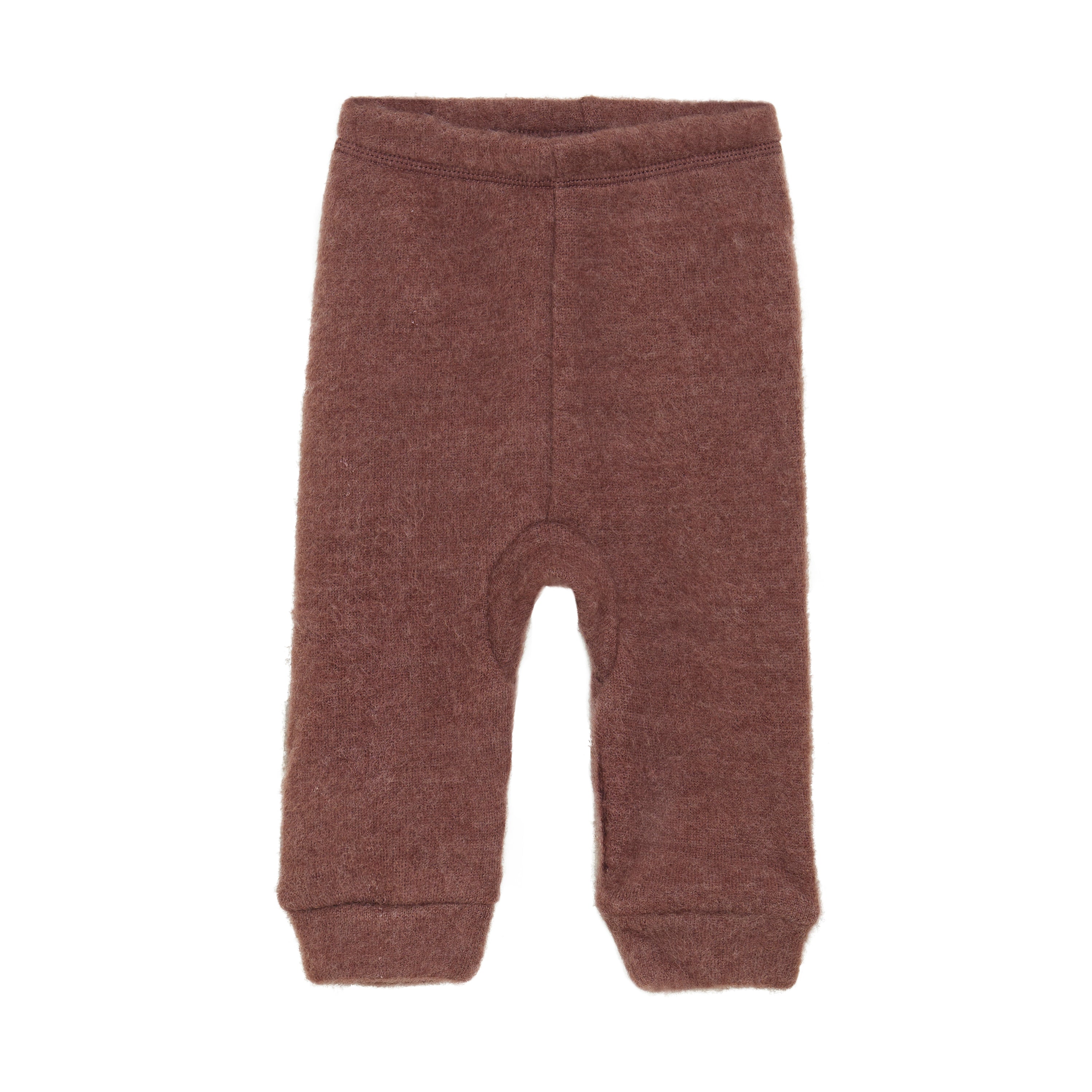 CeLaVi Wollhose aus Softwolle - braun/aubergine CeLaVi