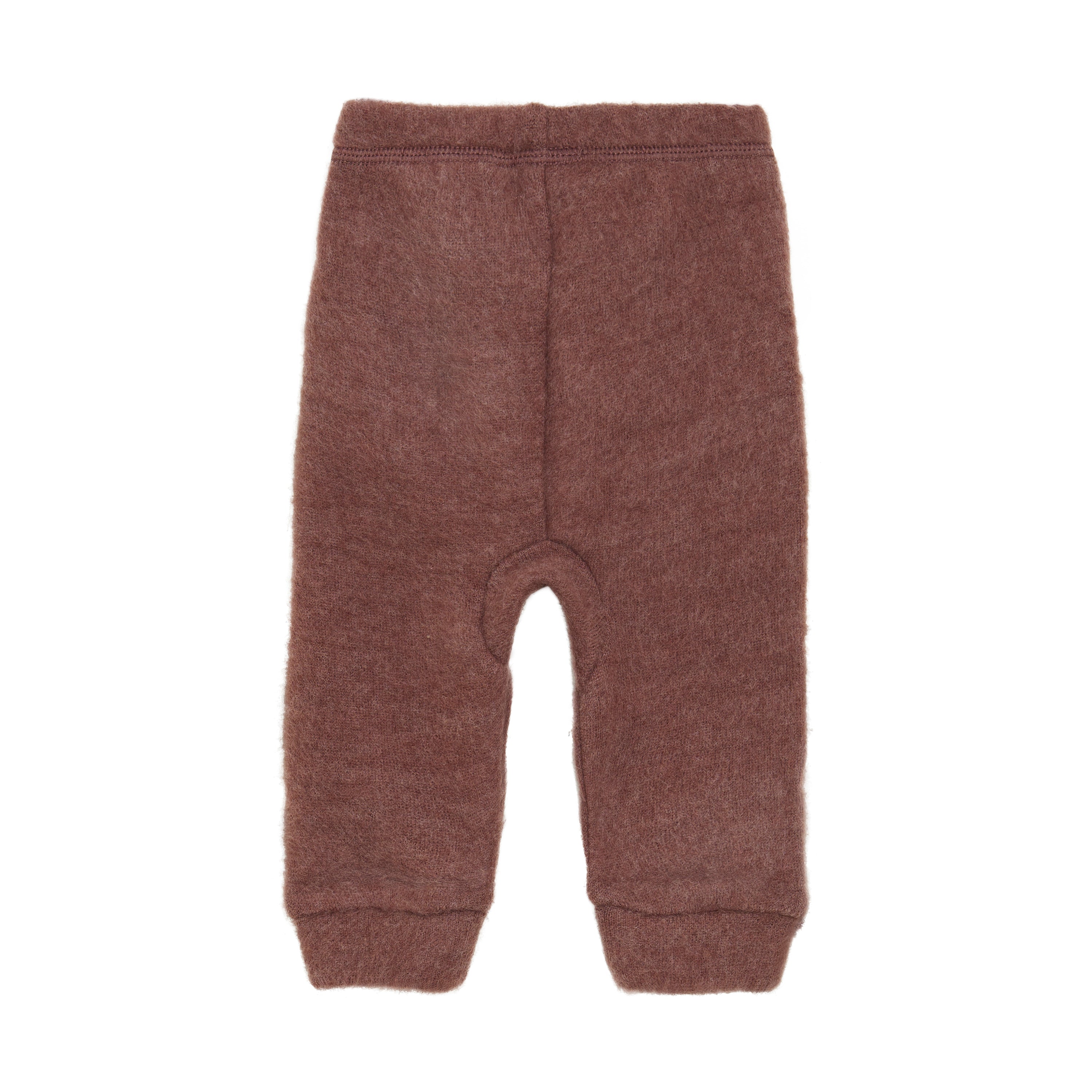 CeLaVi Wollhose aus Softwolle - braun/aubergine CeLaVi