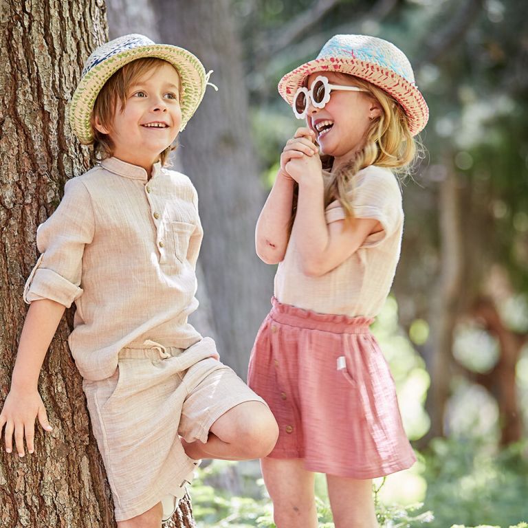 Maximo Mini Sonnenbrille - Blume weiss Maximo