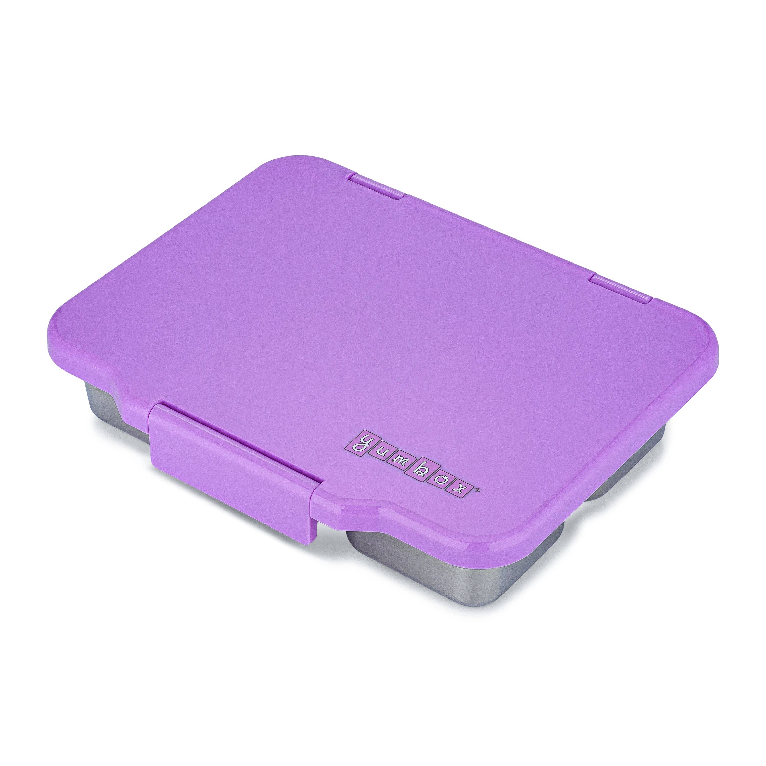 Yumbox Prêt Bento — Wasserdichter Bento aus Edelstahl — Lavande Purple Yumbox