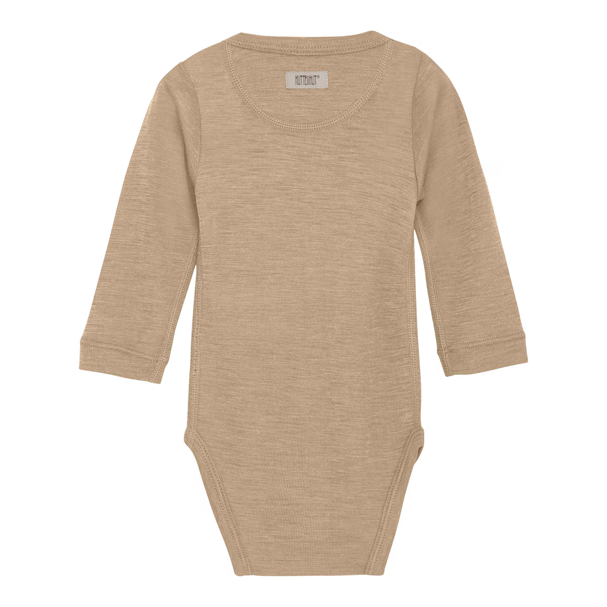 Huttelihut Wolle-Seide Body - light taupe Huttelihut