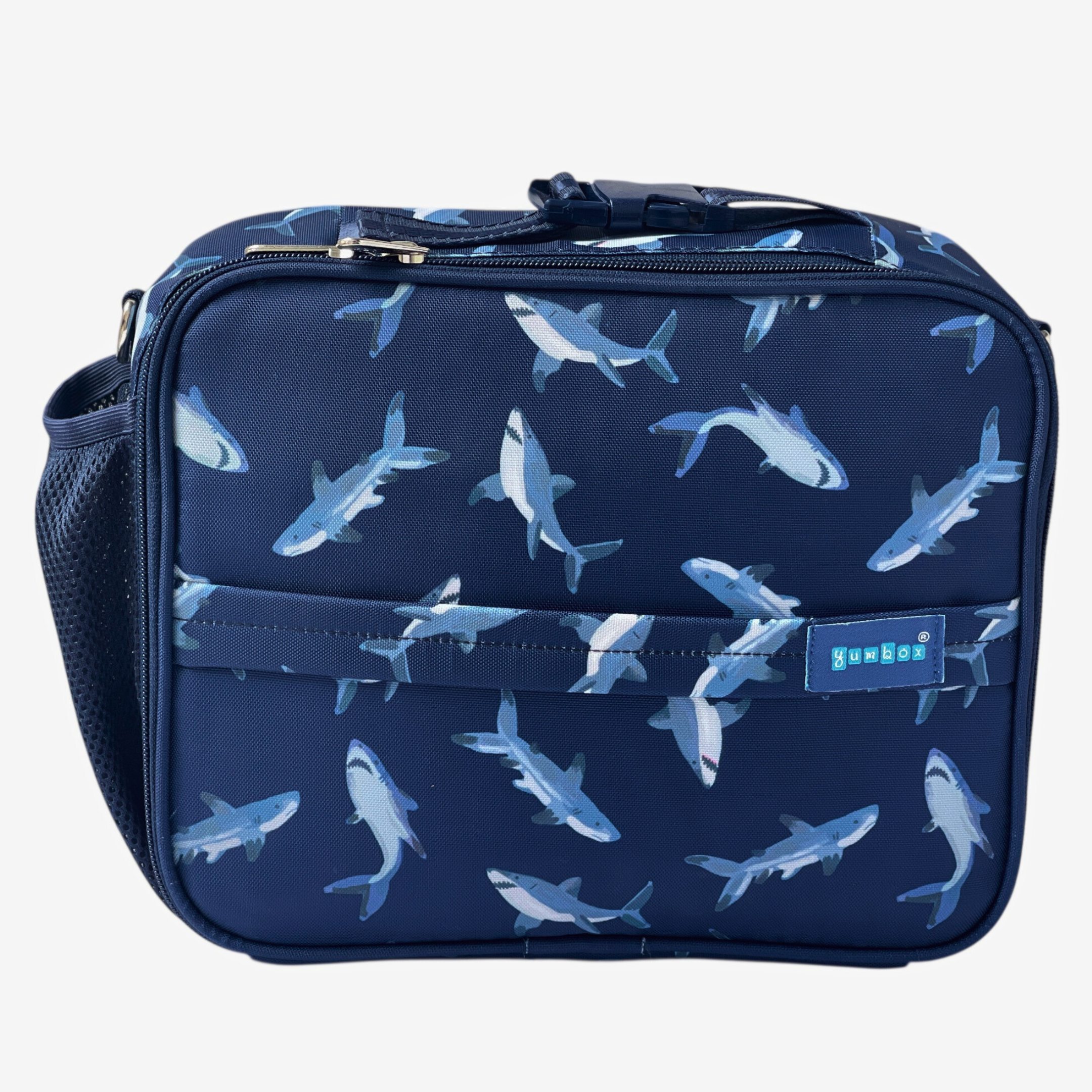 Yumbox Classic Lunch Bag – Isolierte & wasserabweisende Brotdose-Tasche mit 3 Trageoptionen - Hai Yumbox
