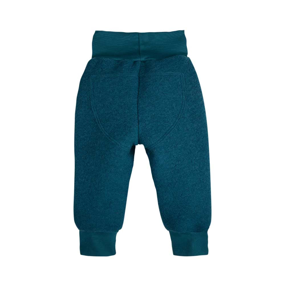 Pure Pure Wollwalk-Hose - petrol