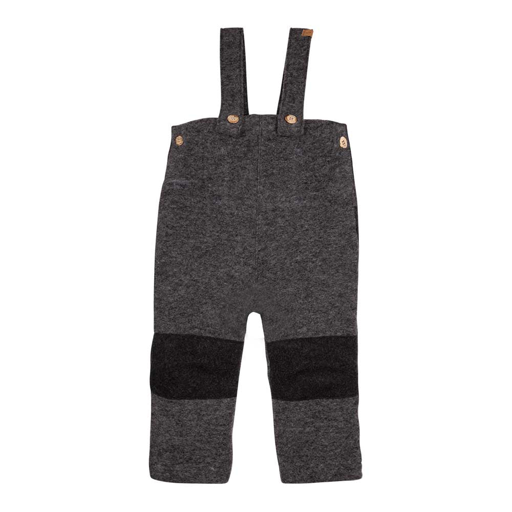 Pure Pure Wollwalk-Hose mit Träger - Grau melange purepure
