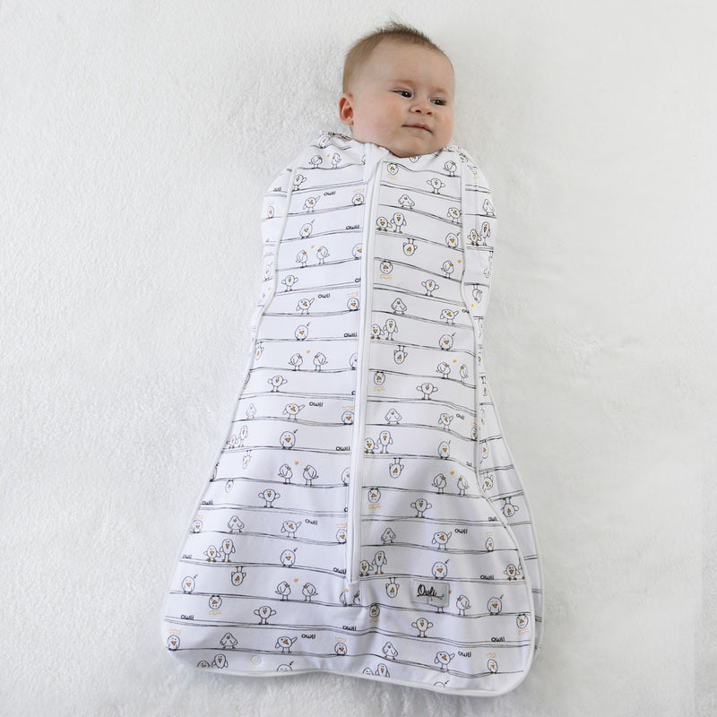 Schlafsack Owli Guru -3-in-1-Design- Early Birds Owli