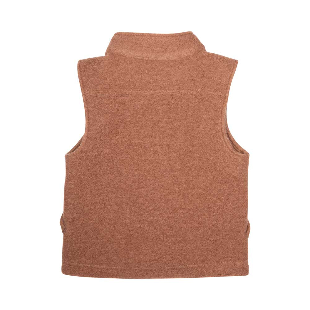 Pure Pure Woll-Walk Gilet/Weste - haselnuss purepure