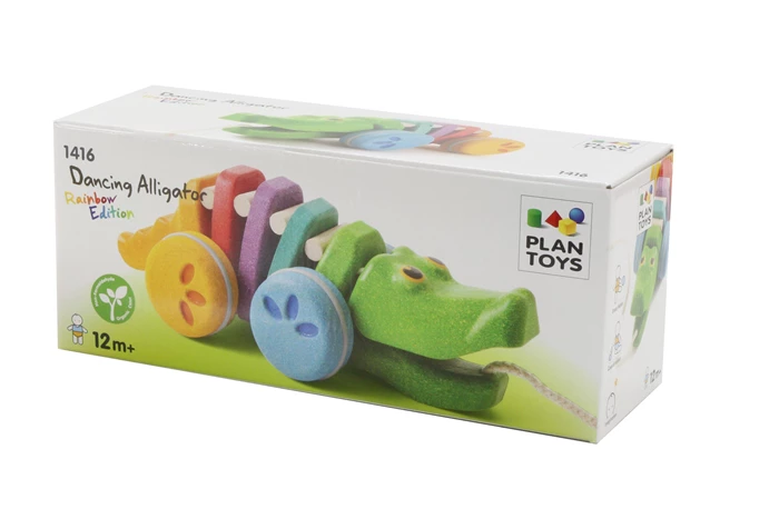 Plan Toys Alligator Regenbogen