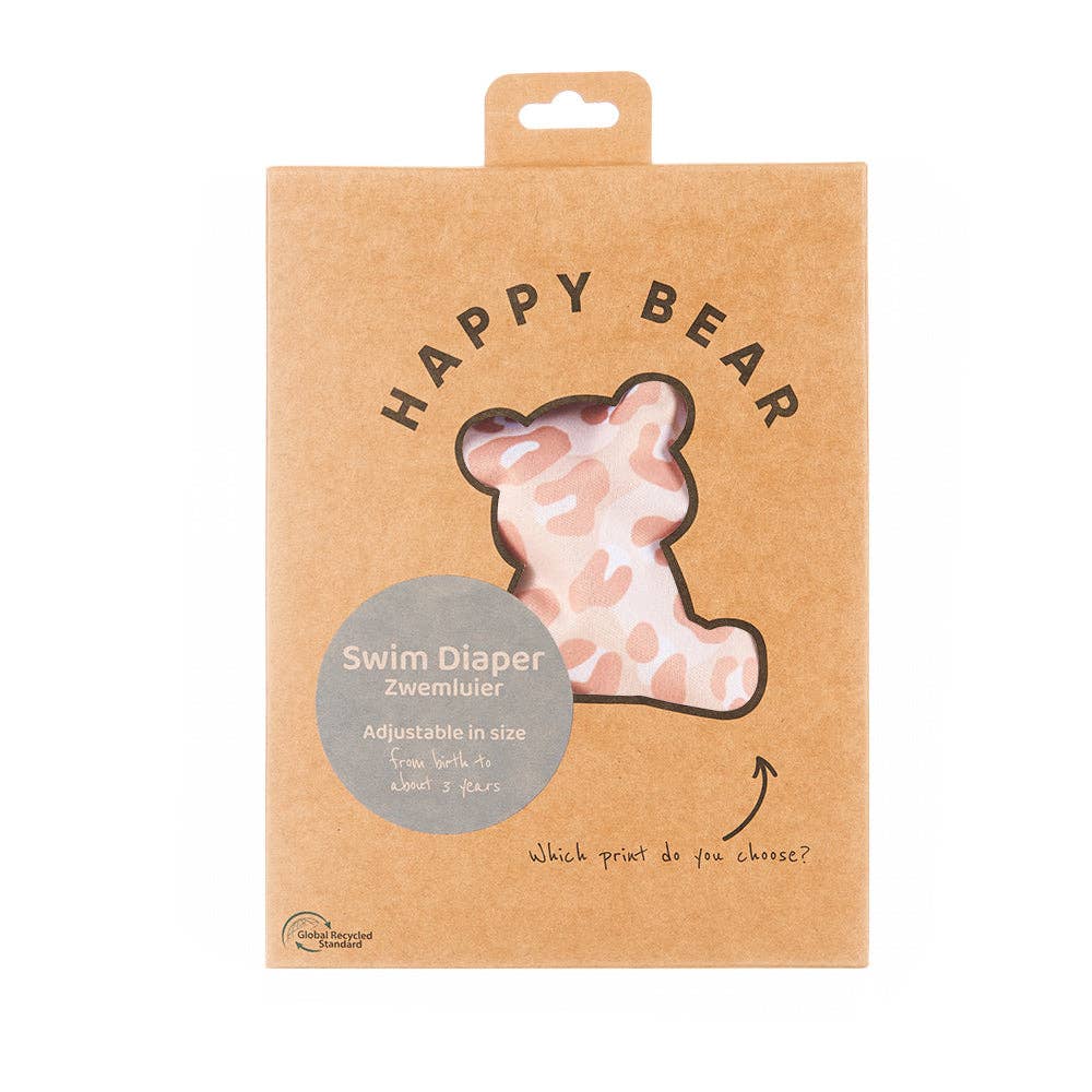 Happy Bear Badewindel | 0-3 Jahre | Einheitsgrösse | Druckknöpfe | Roar HappyBear Diapers