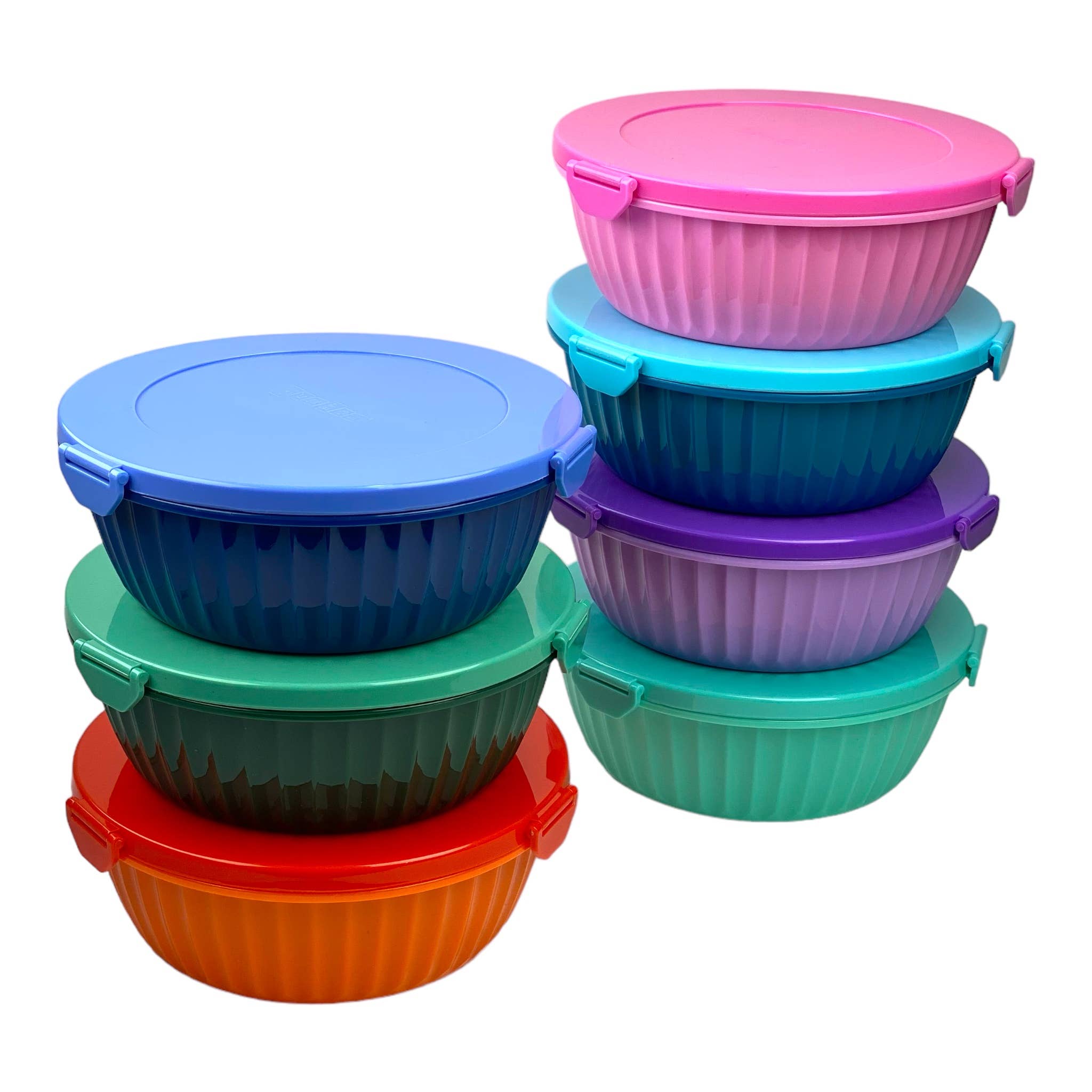Auslaufsichere Salat-Poke-Schüssel mit 3-P-Trenner - Paradise Aqua Yumbox