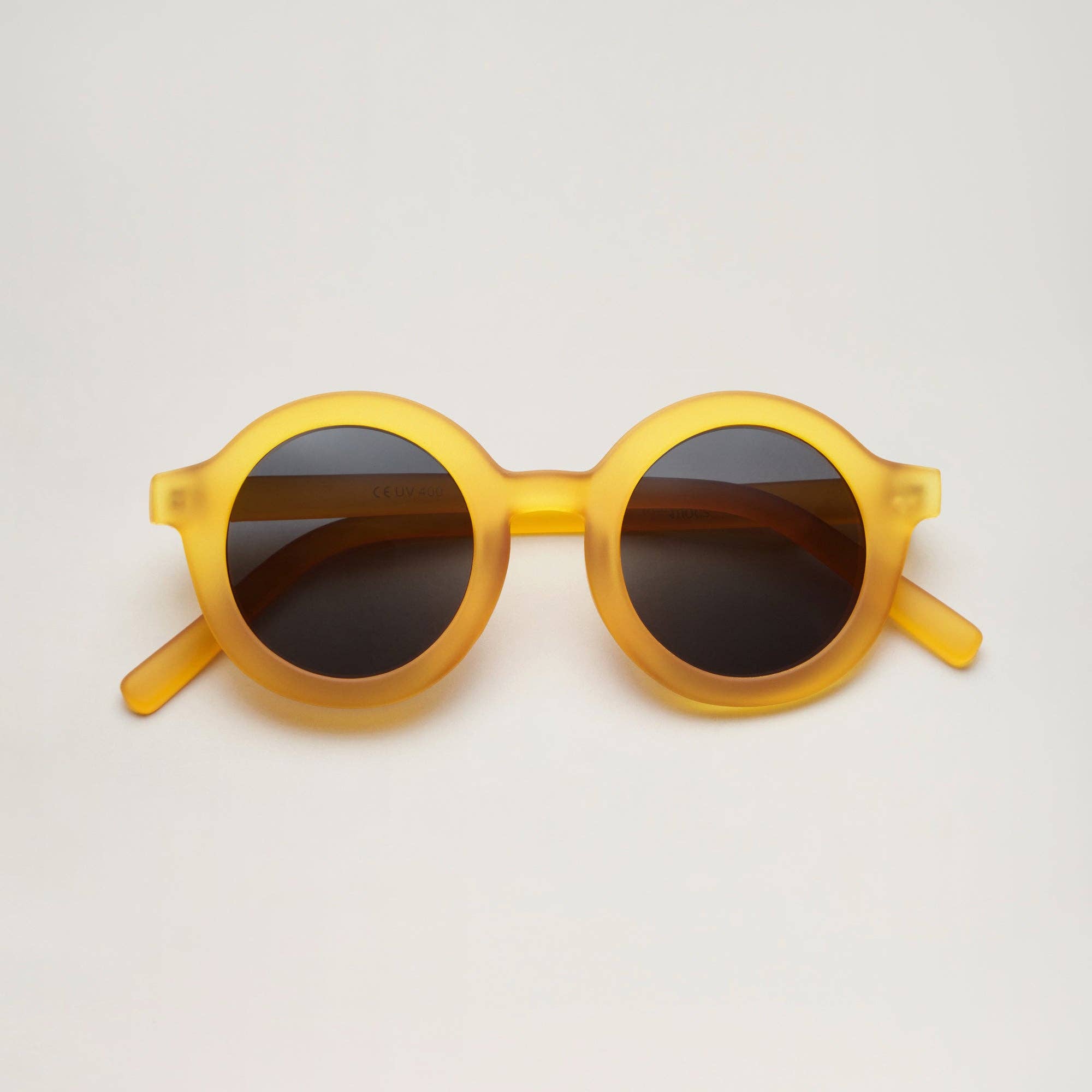 BabyMocs Sonnenbrille Signature Baby: GELB / SIGNATUR RUND / BABY 0-1,5 JAHR BabyMocs