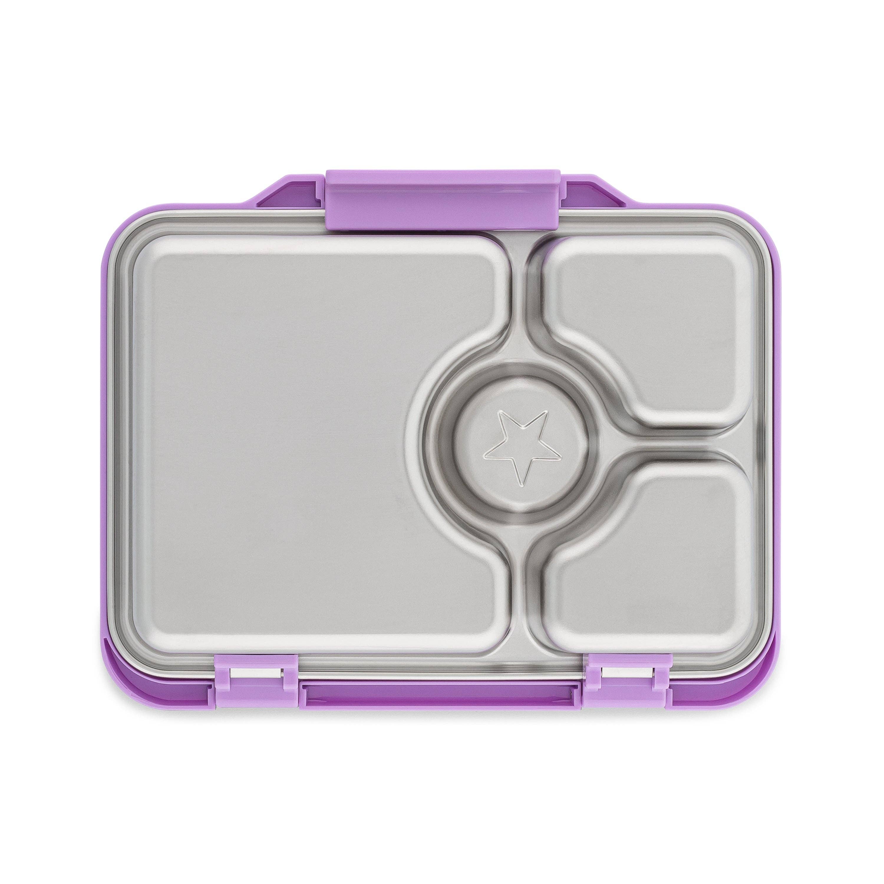 Yumbox Prêt Bento — Wasserdichter Bento aus Edelstahl — Lavande Purple Yumbox