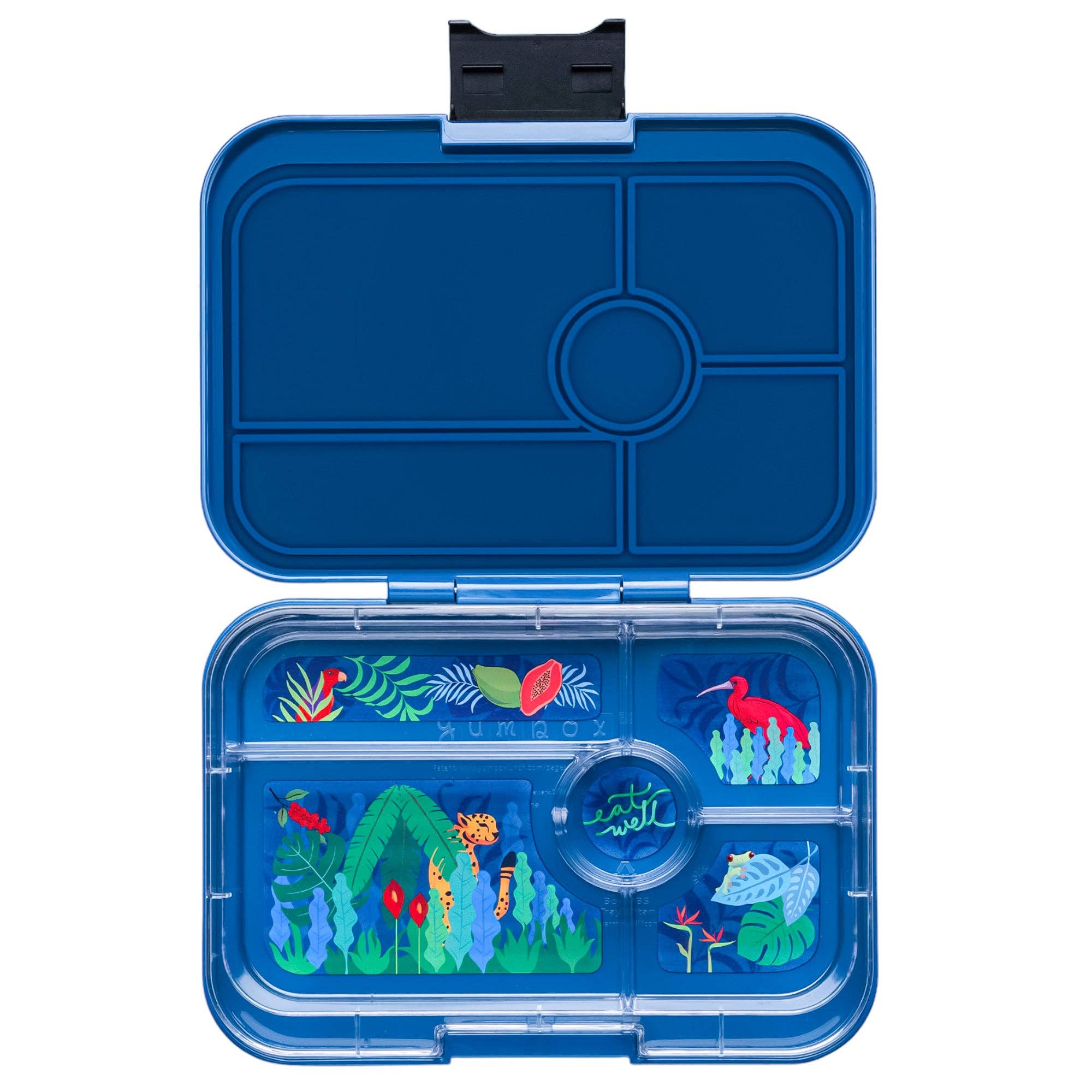 Yumbox auslaufsichere Tapas Bento-Lunchbox - Monte Carlo Blau - Tapas (XL) Yumbox